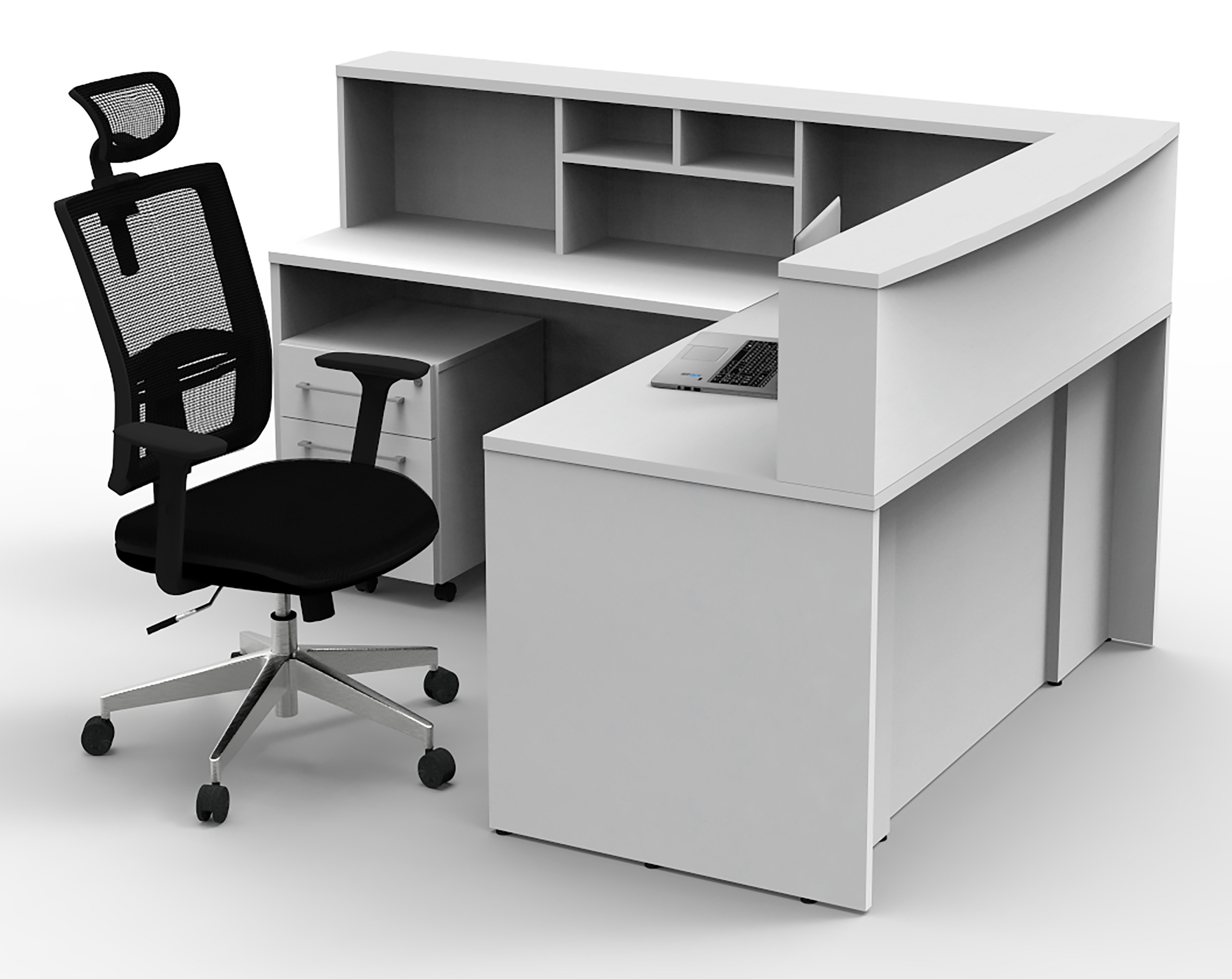 Gillard L-Shape Reception Desk