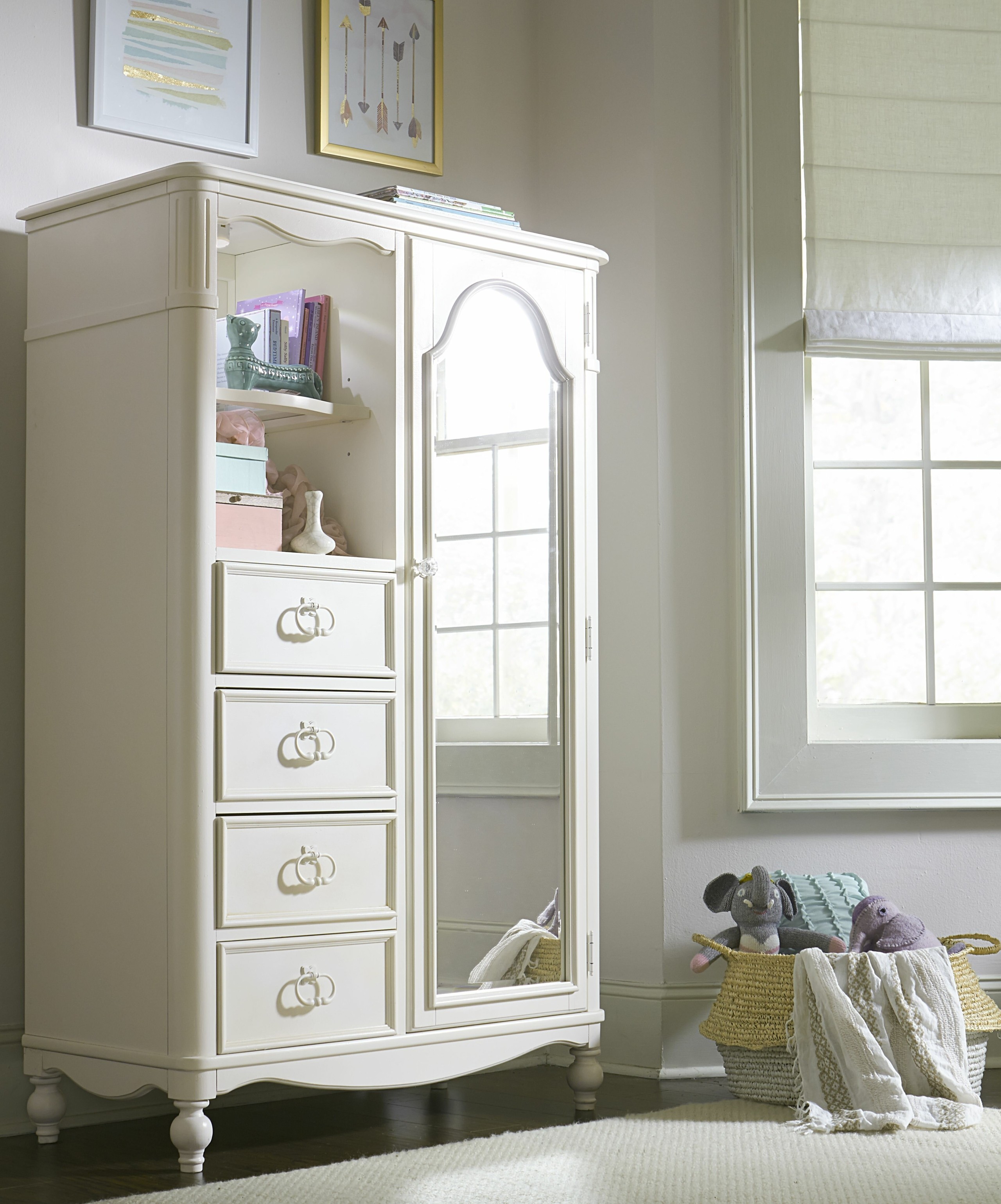 Harmony Mirrored Door Armoire
