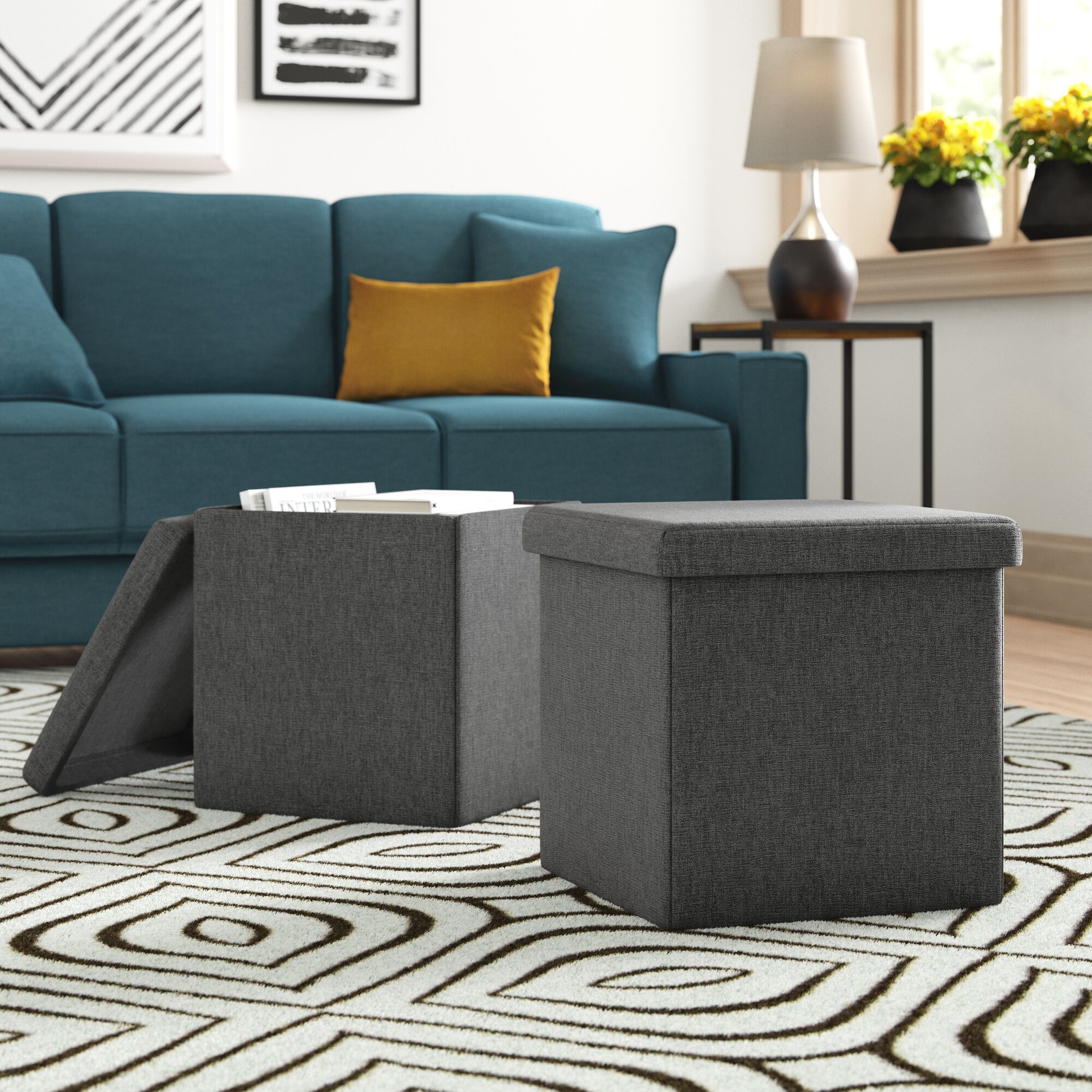 Hogue Storage Ottoman (Set of 2)