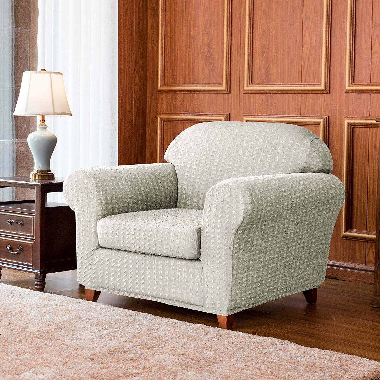 Box Cushion Armchair Slipcover