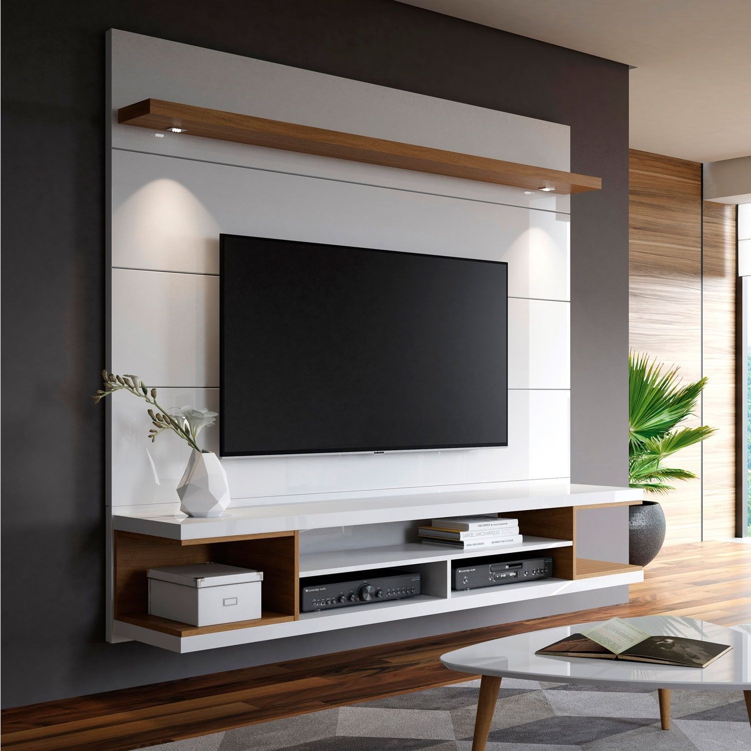Lemington Floating Entertainment Center for TVs up to 60 inches