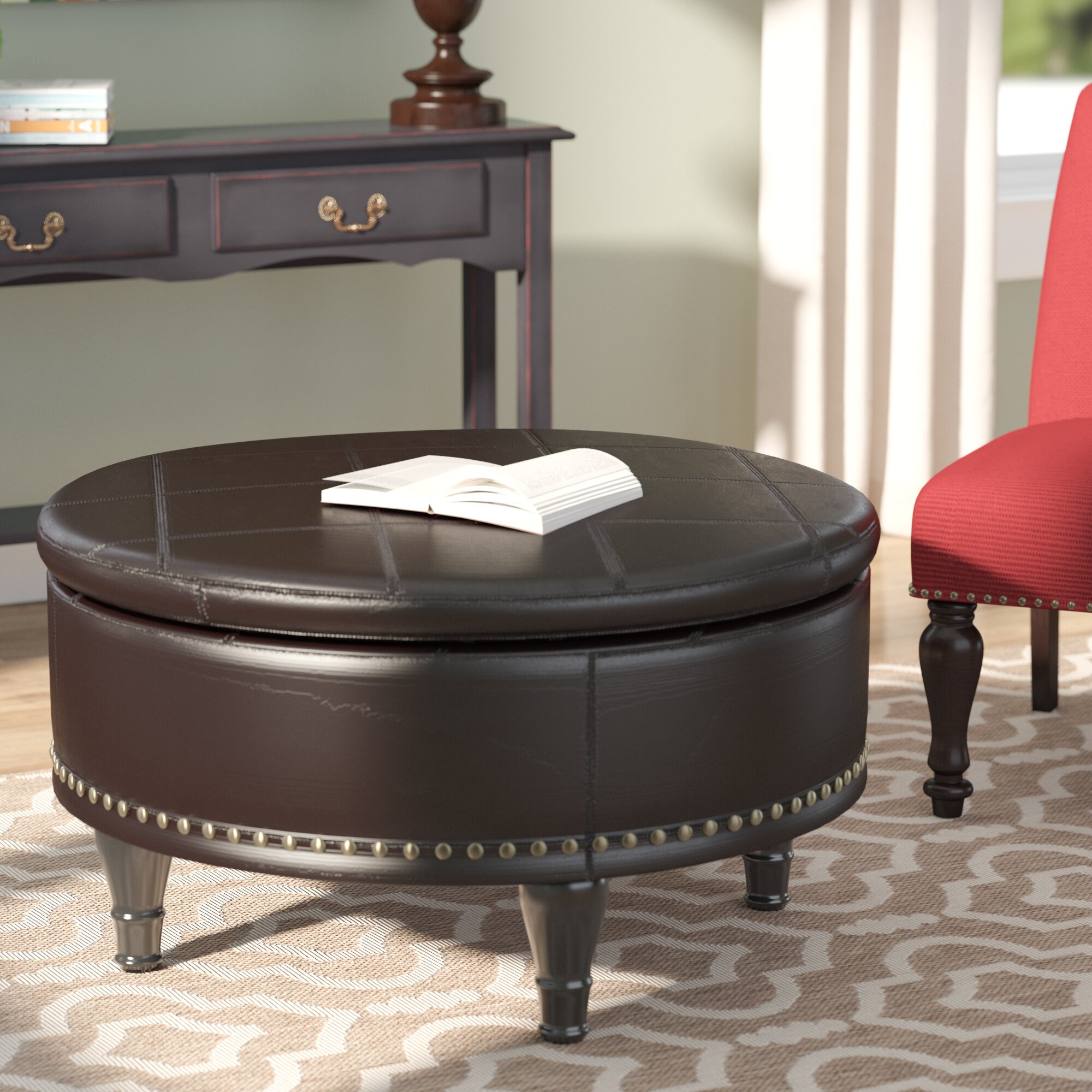 Manford Storage Ottoman