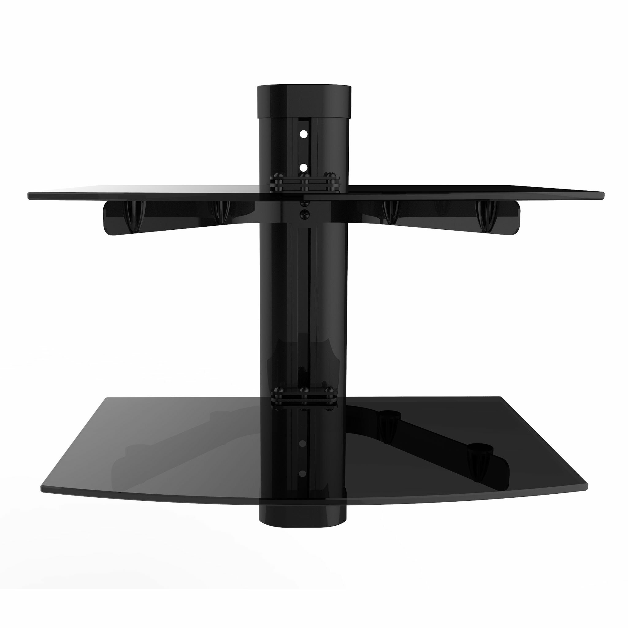 On Wall AV Component with Two Shelves