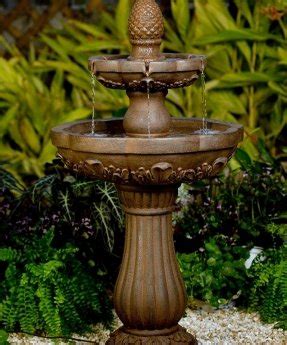Outdoor pond fountains