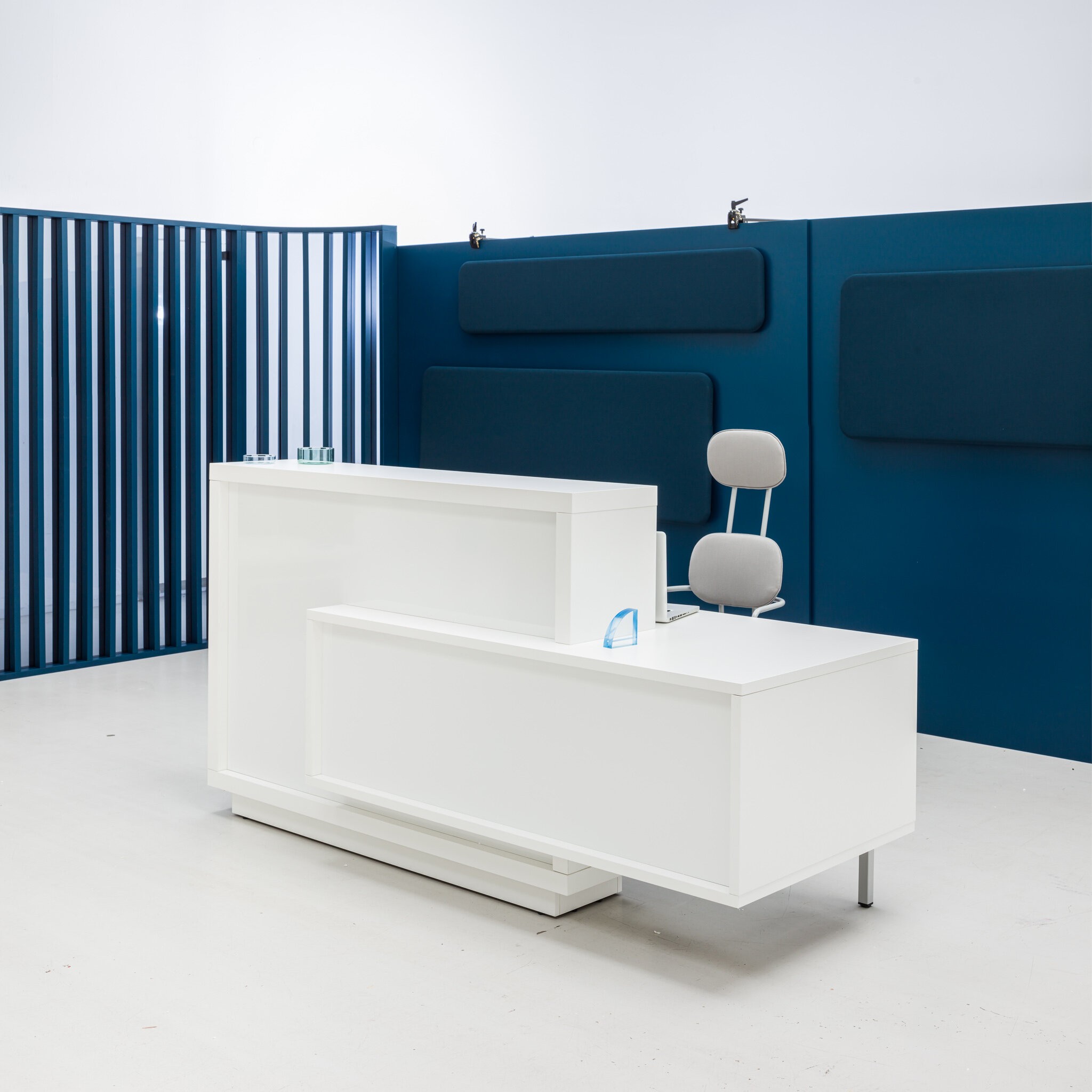 Said Rectangular Reception Desk