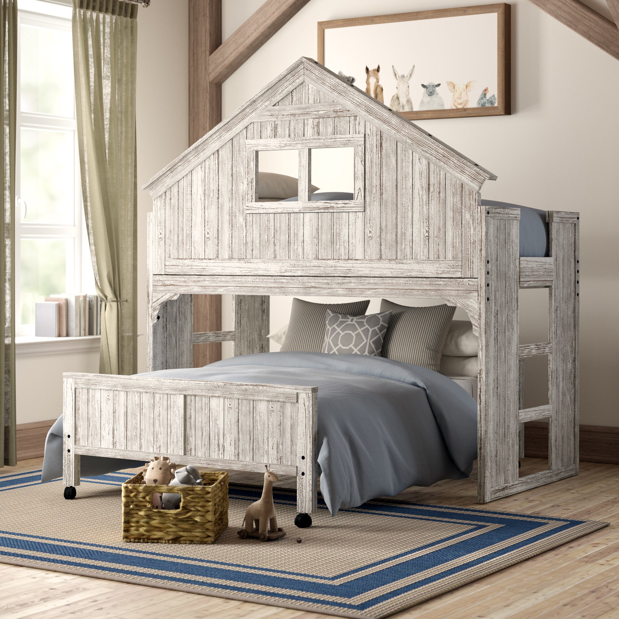 Twin Over Full Loft Bed