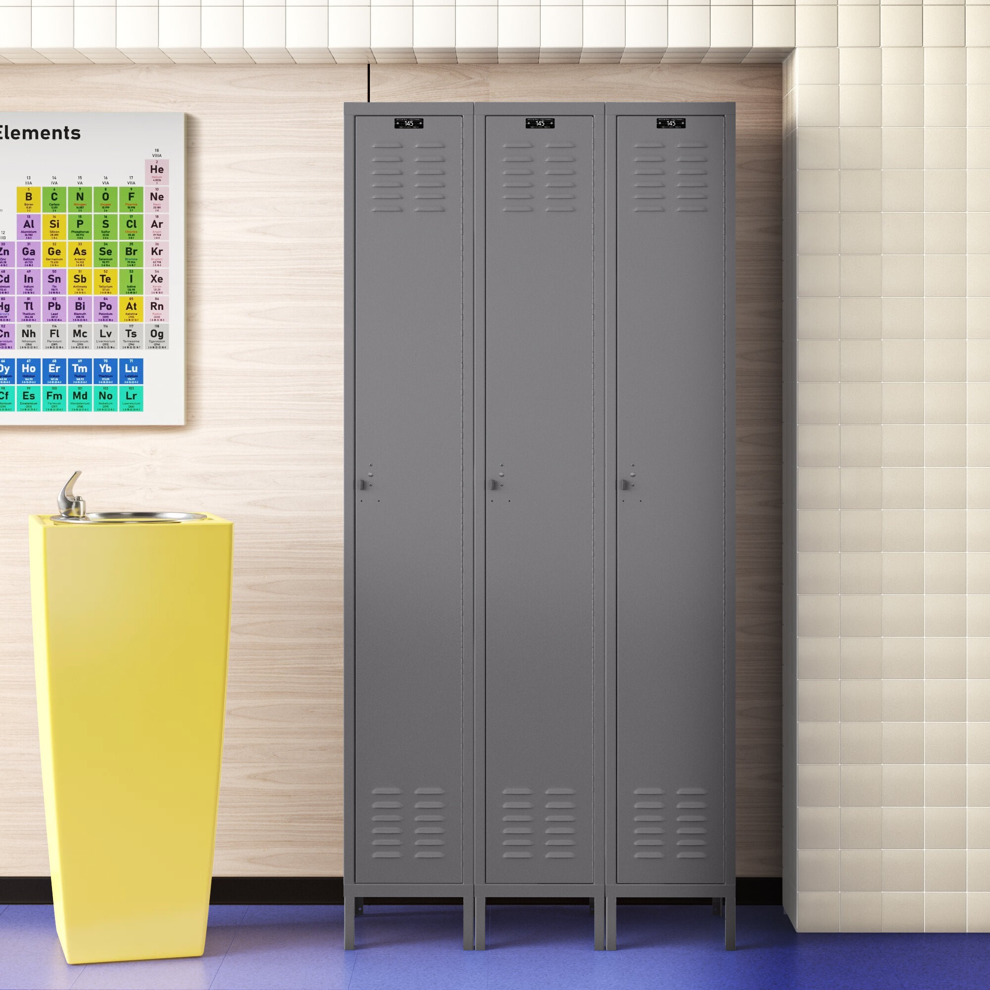 ValueMax 1 Tier 3 Wide School Locker