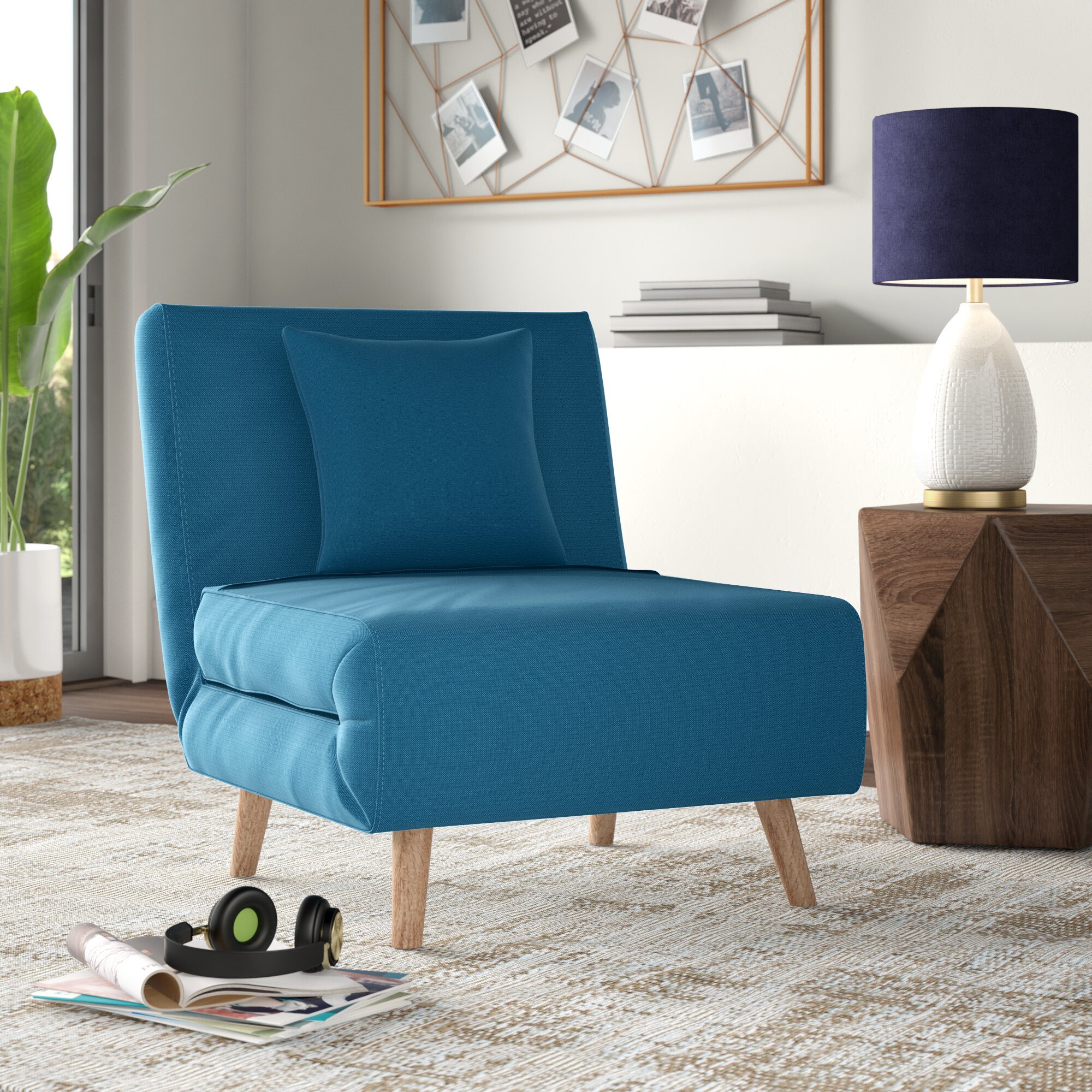 Wolfe 30.71" Convertible Chair