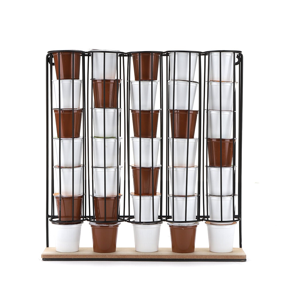 35-Pod Wall Mount Single Serve Coffee Storage