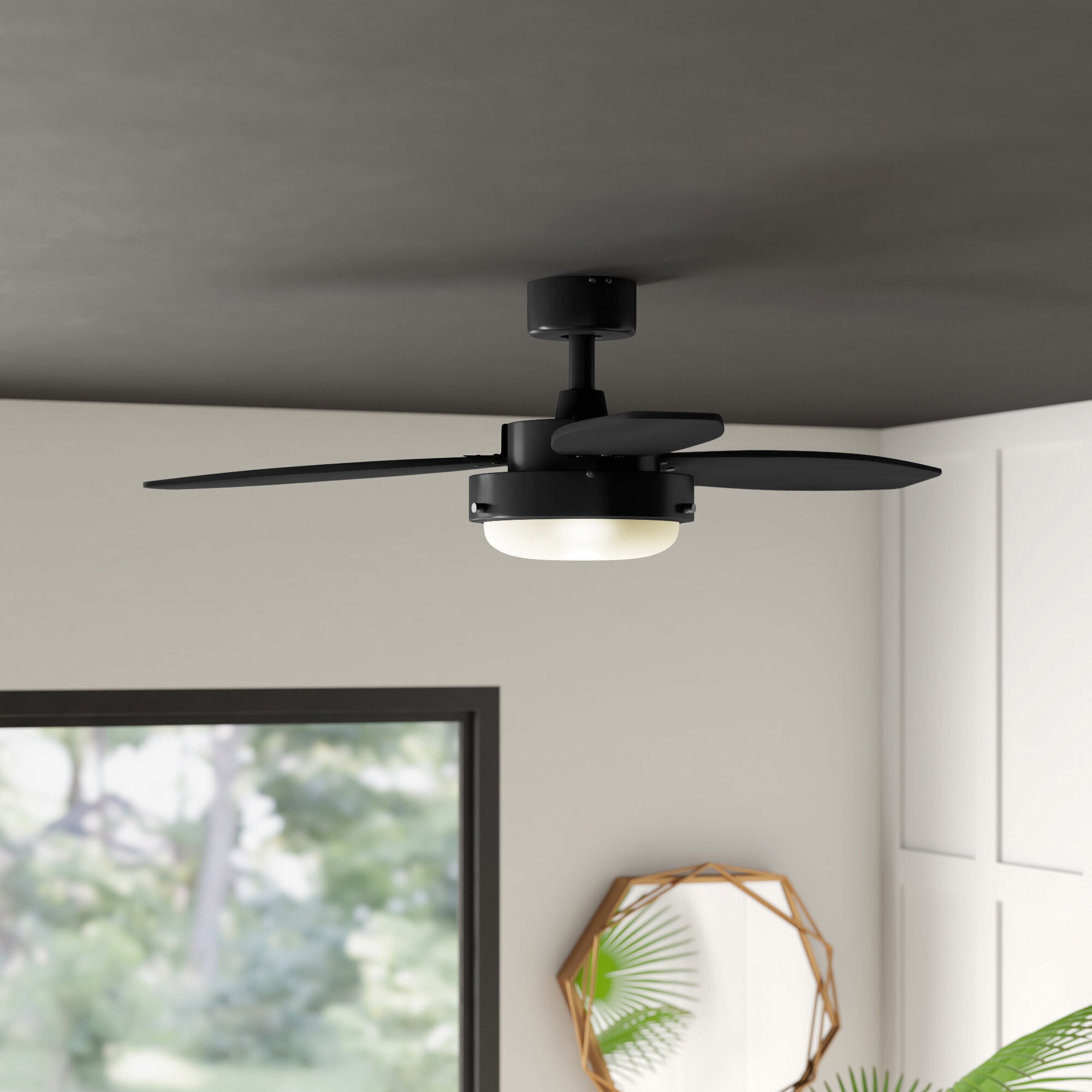 42" Corsa 3 Blade Ceiling Fan, Light Kit Included