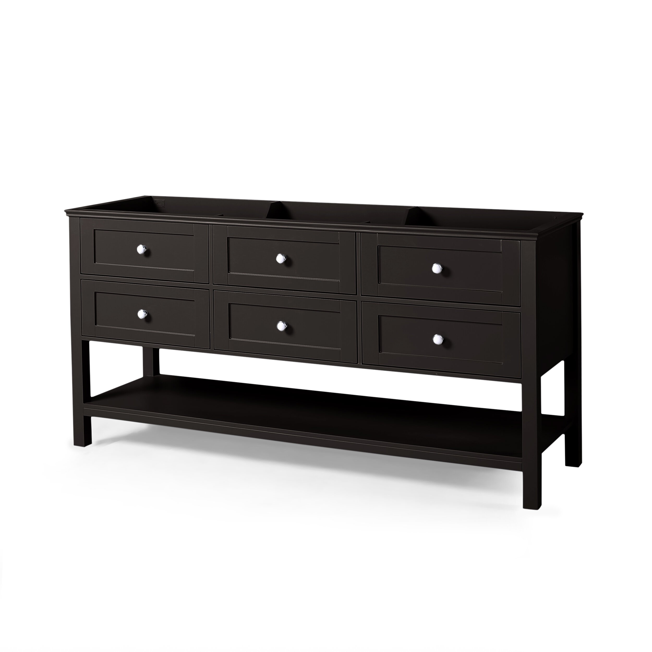 Alexia Johnson 72" Double Bathroom Vanity Base Only