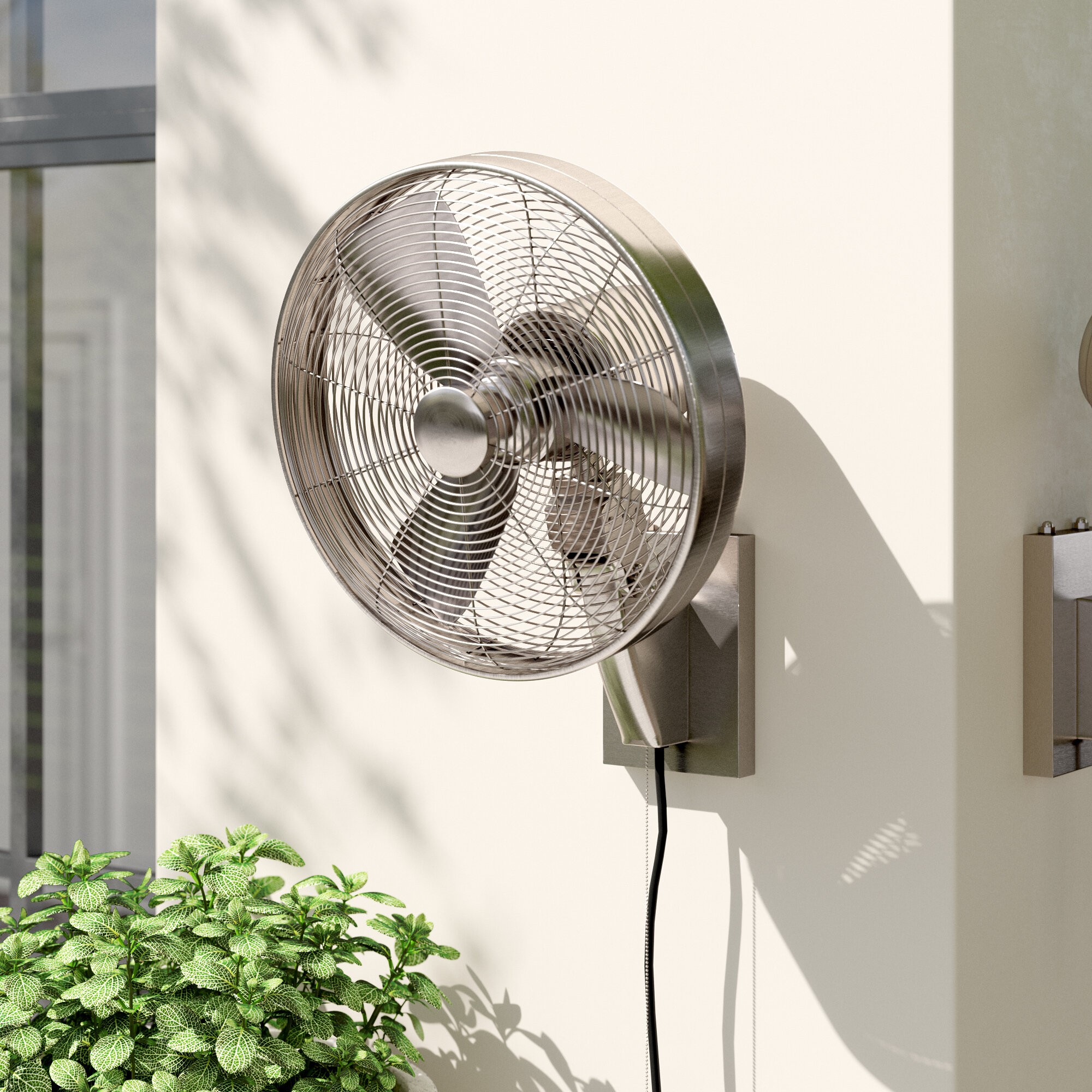 Anywhere Oscillating Wall Mounted Fan