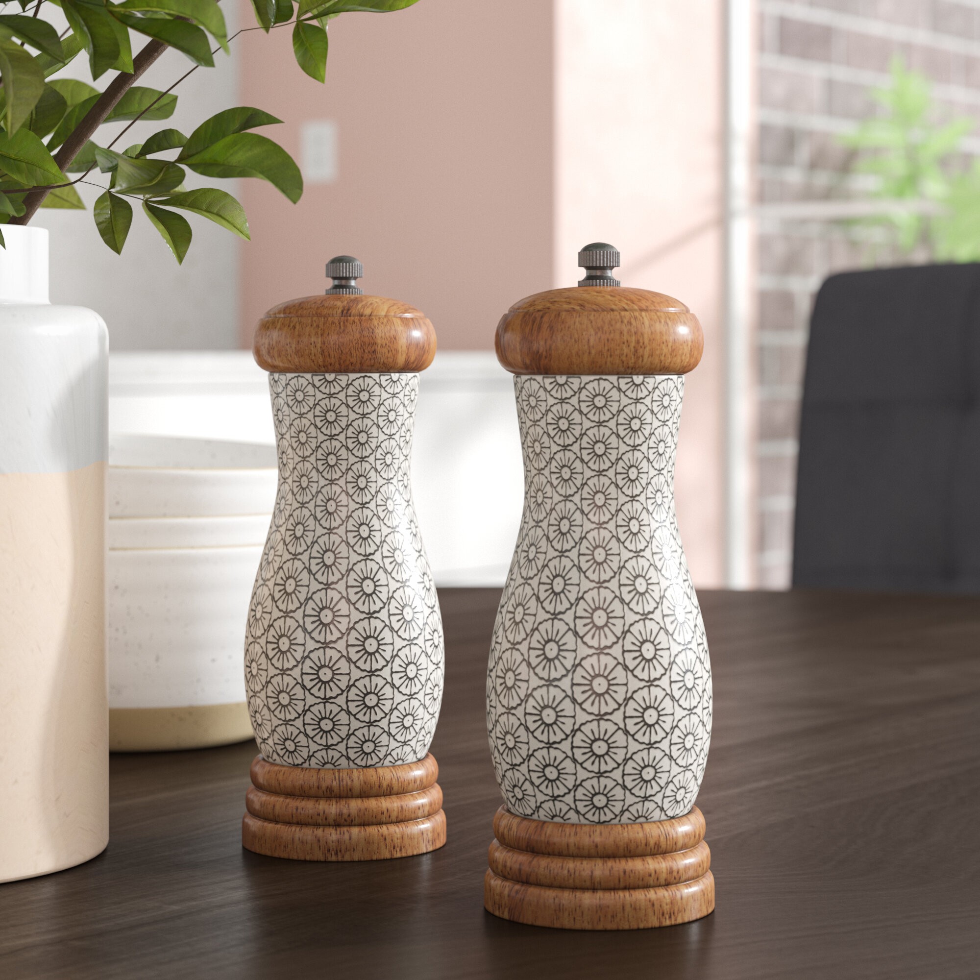 Bloomsbury Market Chatteris Ceramic Salt & Pepper Set