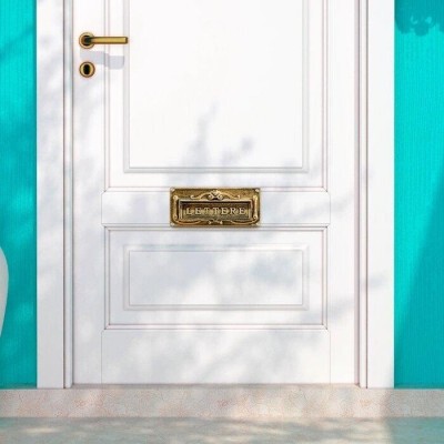 Bronze Steel Horizontal Mail Slot