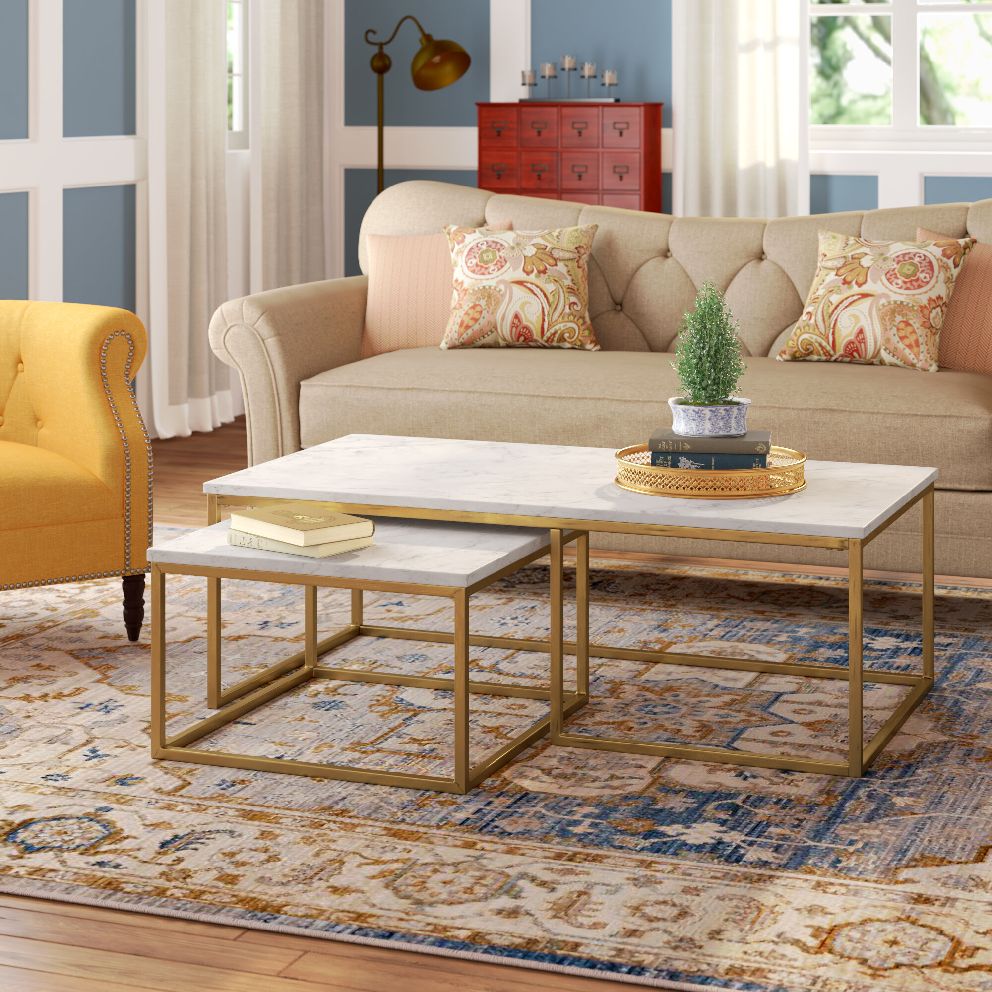Brookby Place 2 Piece Coffee Table Set