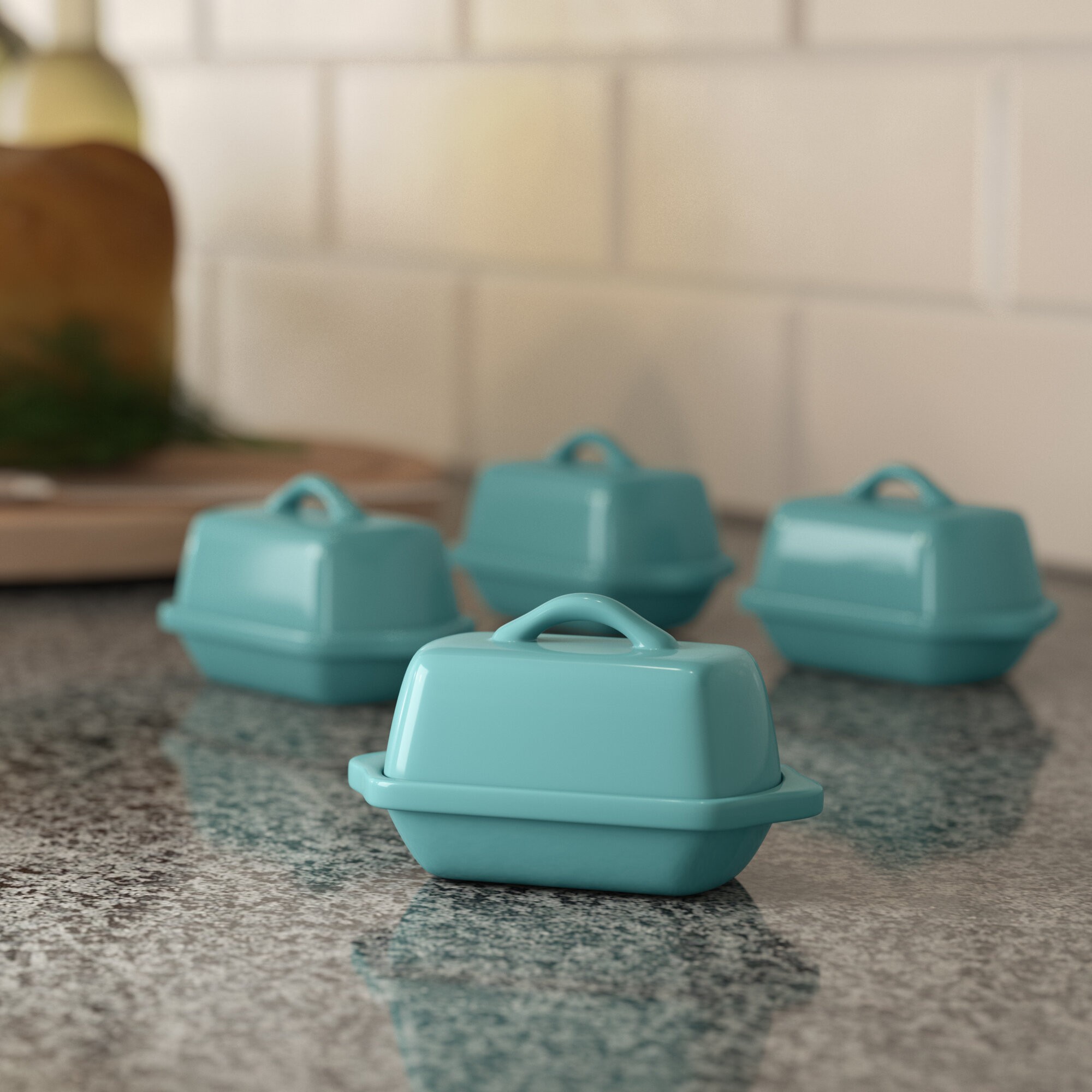 Coakley Mini Butter Dish (Set of 4)