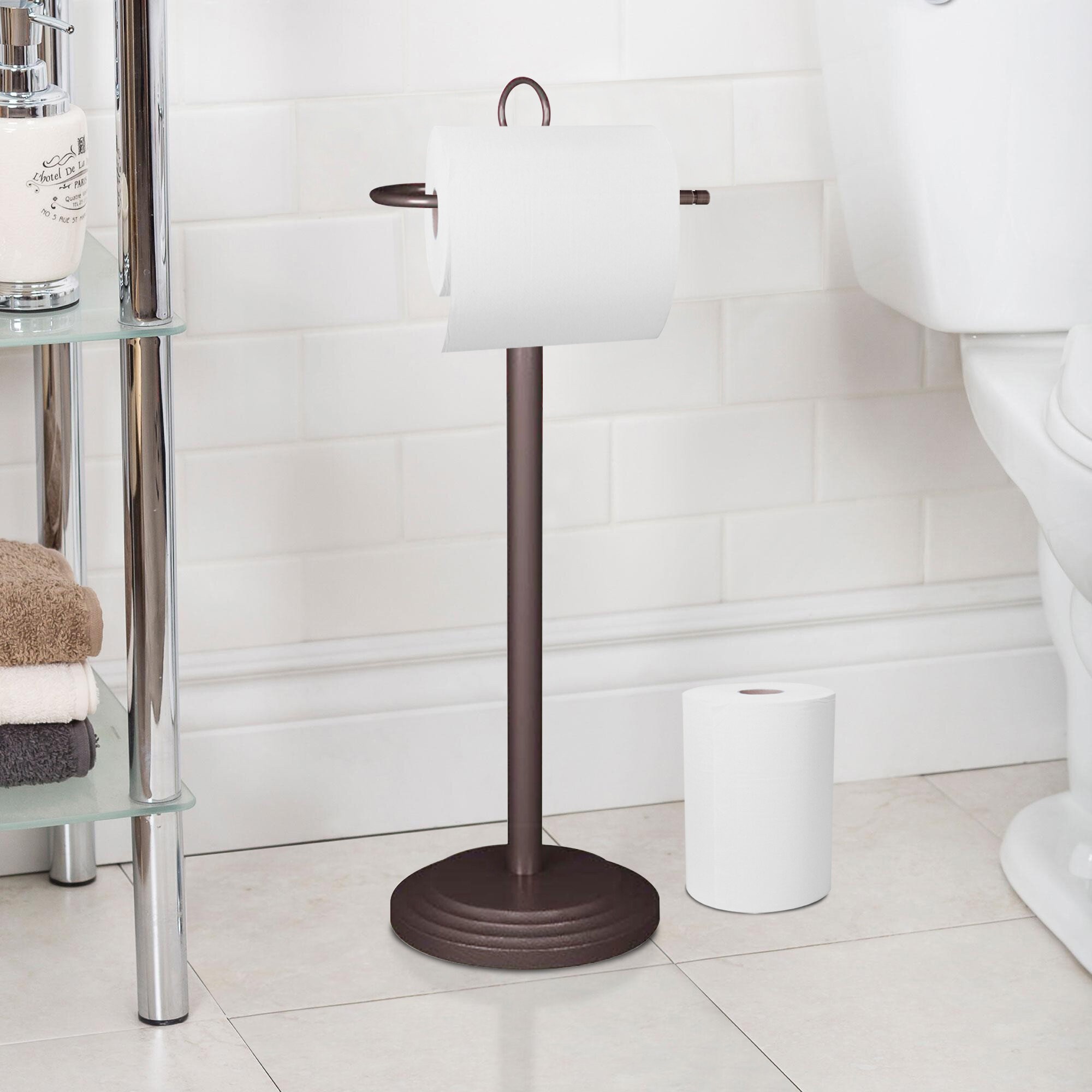 Freestanding Toilet Paper Holder