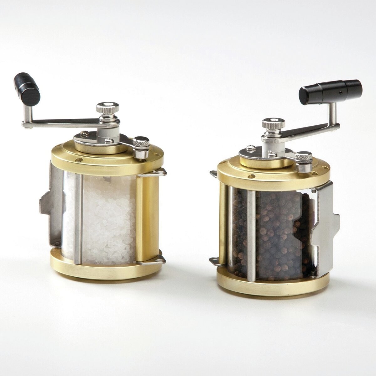 Galleyware Company Ocean Reel Salt and Pepper Grinder Set