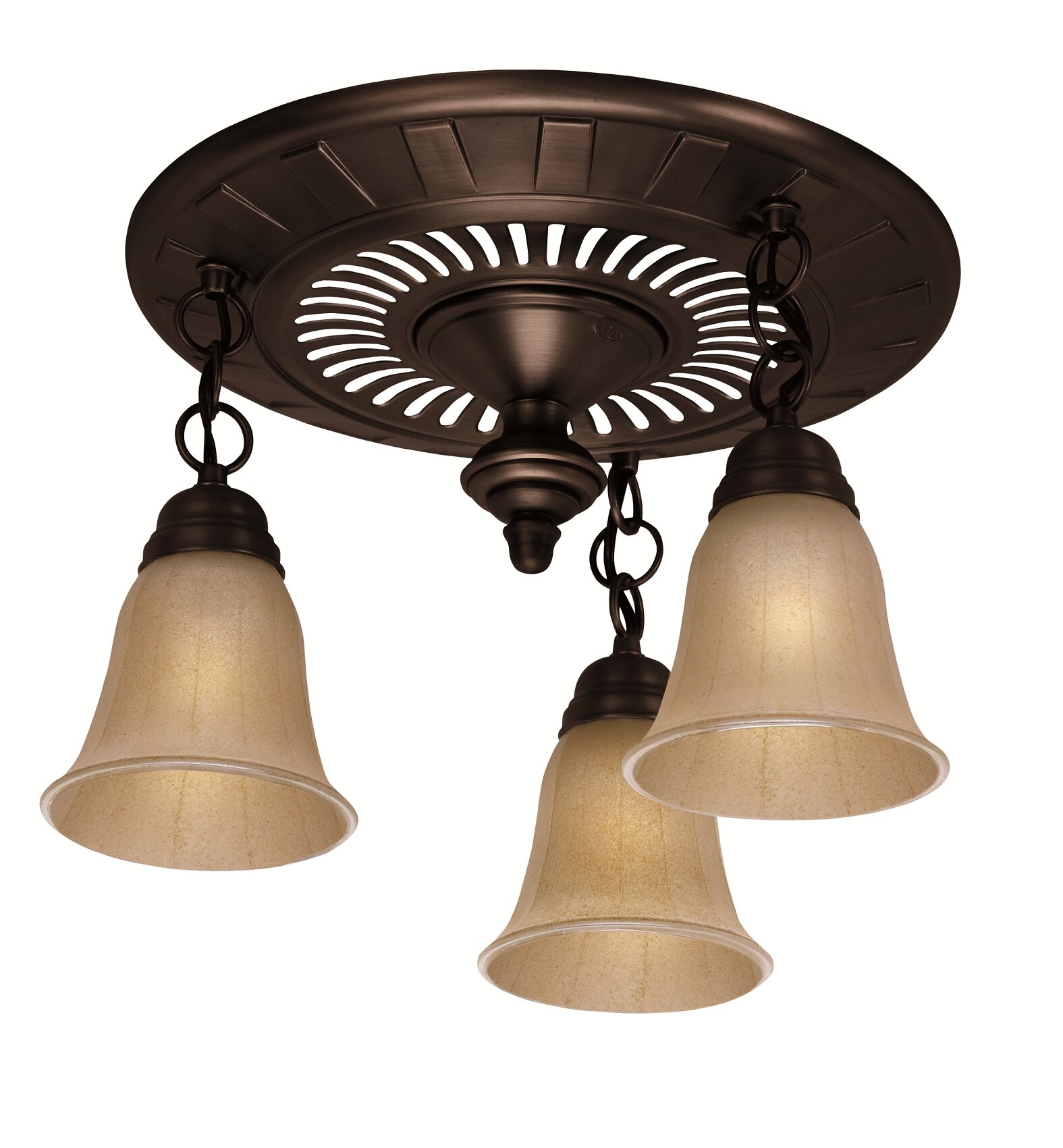 Garden District 70 CFM Bathroom Fan with Light