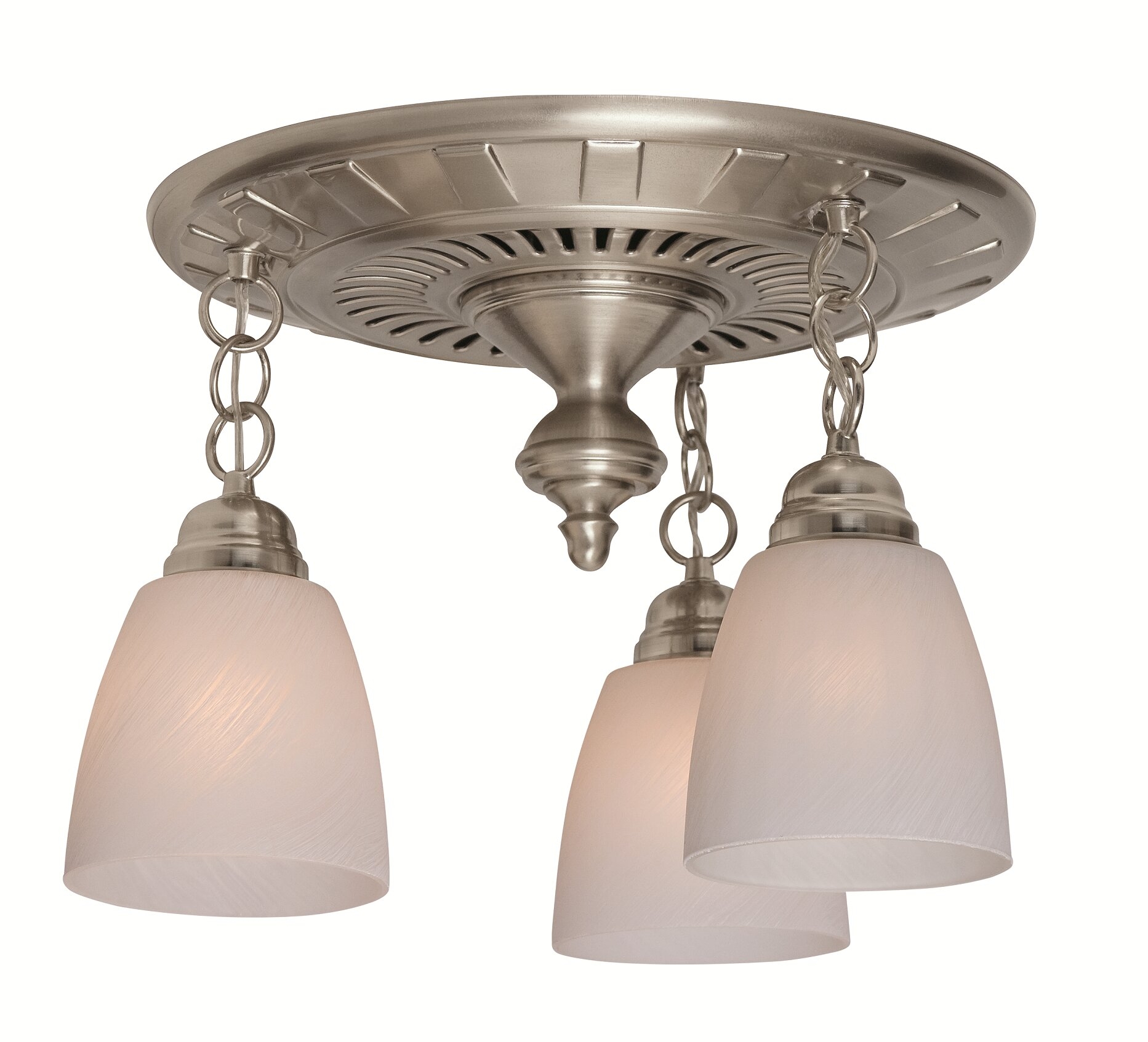 Garden District 70 CFM Bathroom Fan with Light