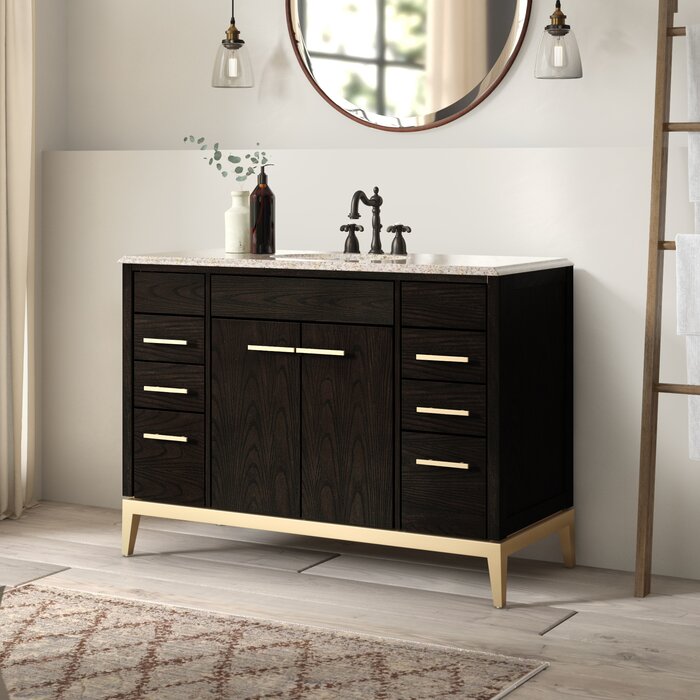 Indianola 48" Single Bathroom Vanity Base Only