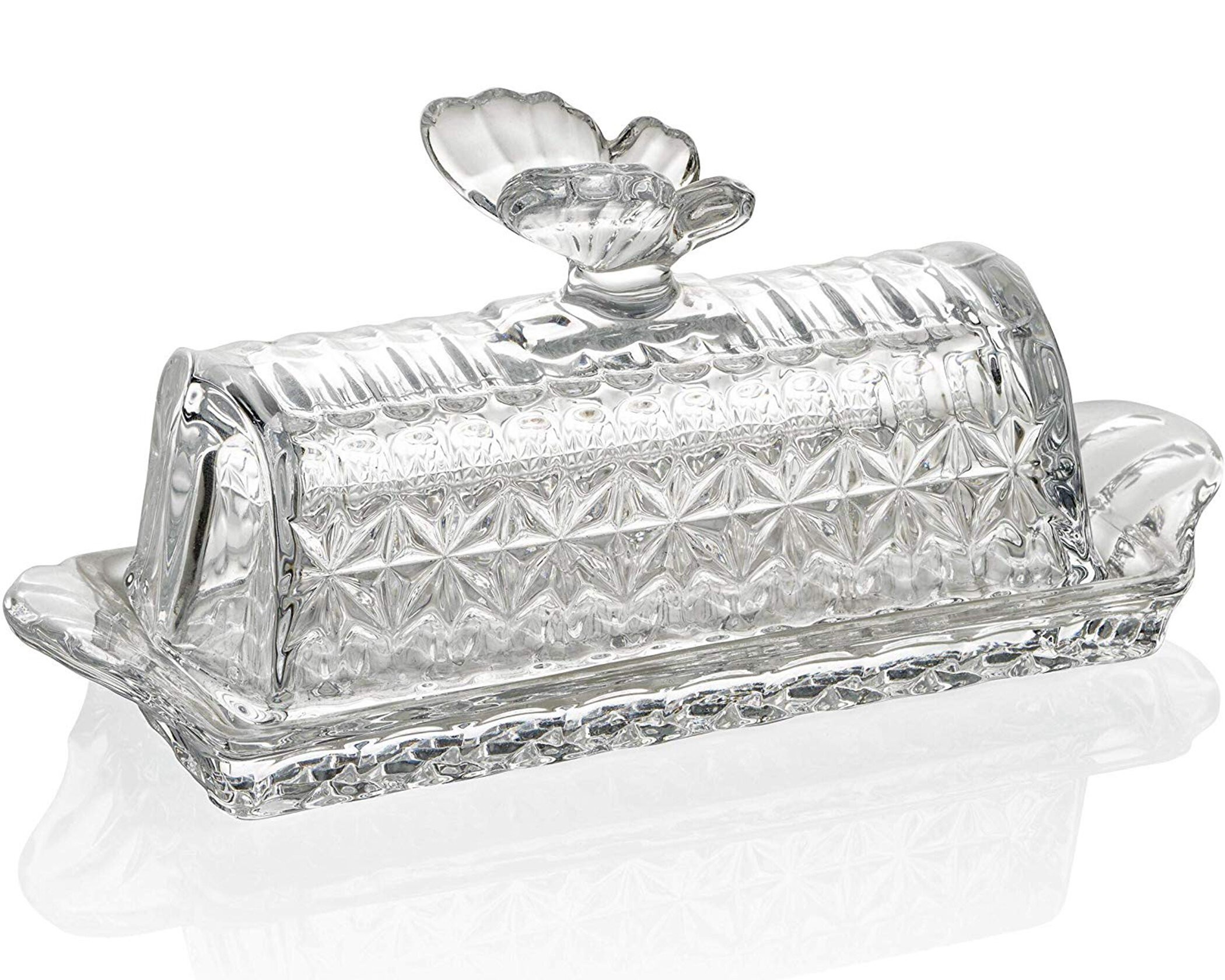 Kangley Glass Butter Dish
