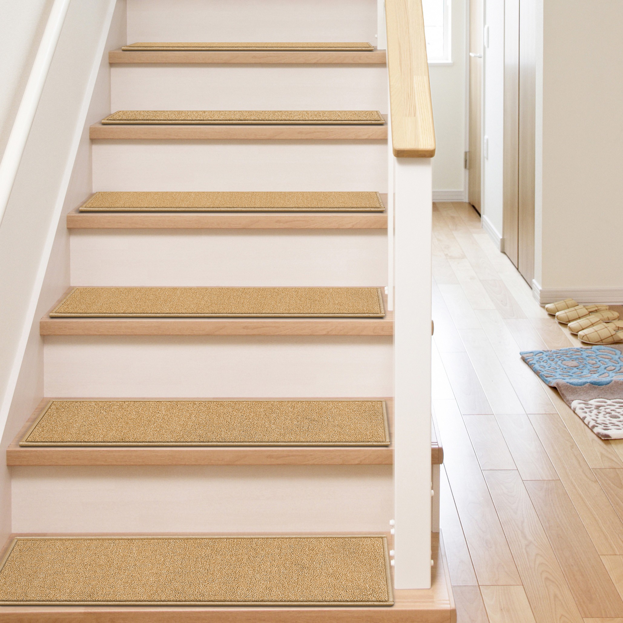 Kings Court Brooklyn Trellis Lattice Non-Skid Stair Tread (Set of 7)