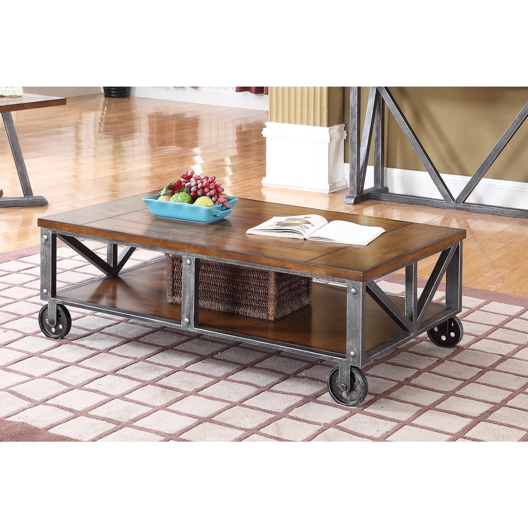 Longbridge Wheel Coffee Table