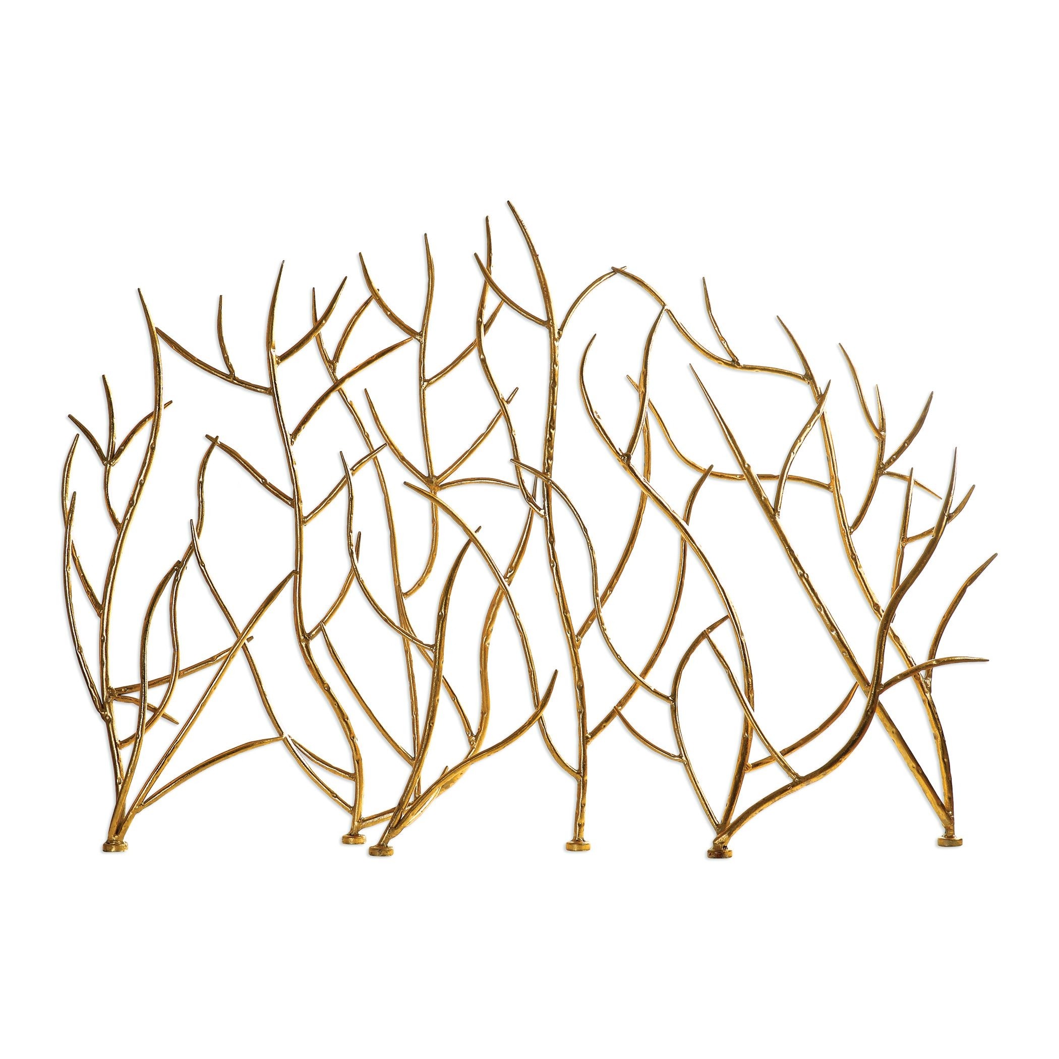 Lurdes Single Panel Iron Fireplace Screen
