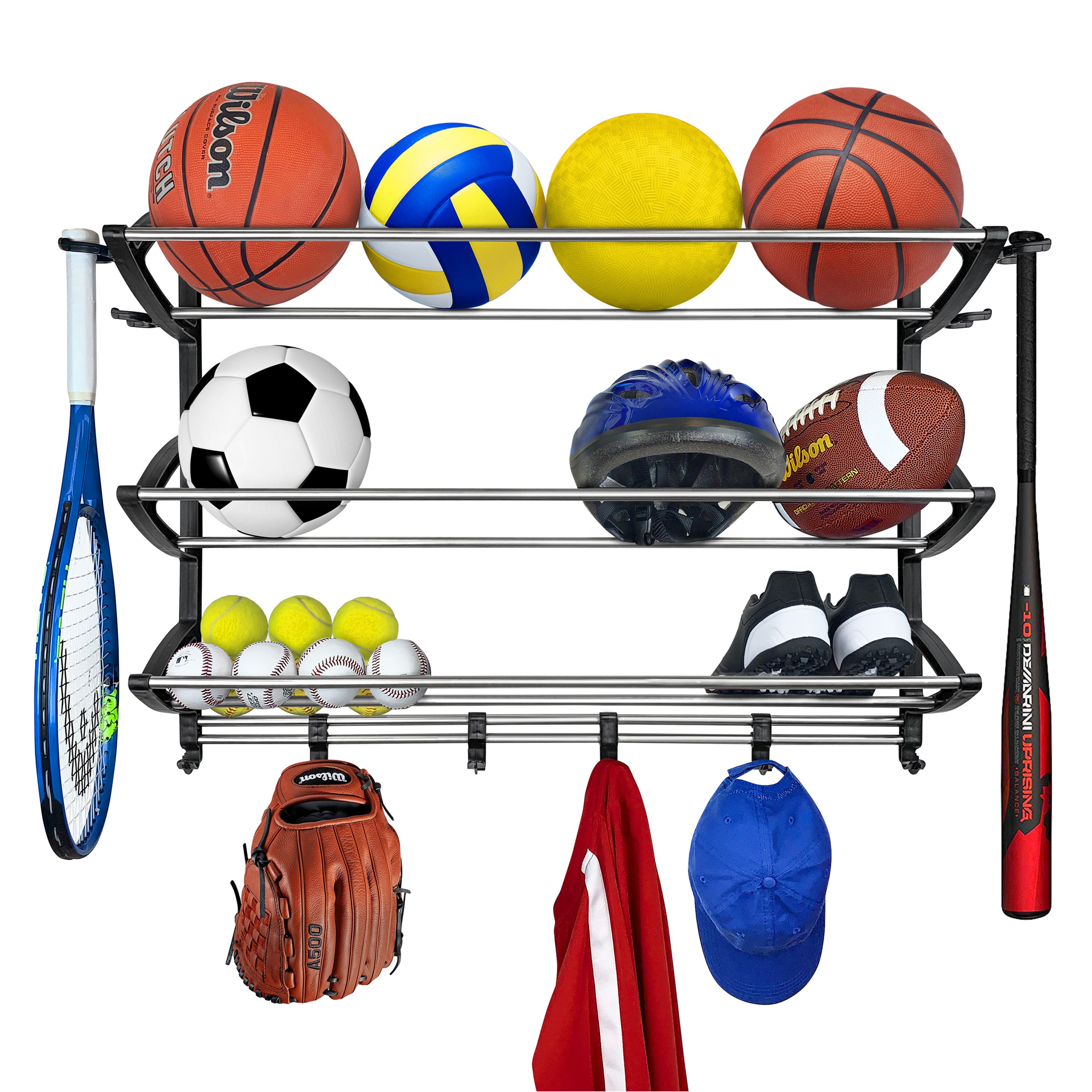 Lynk® Wall Mounted Sports Rack