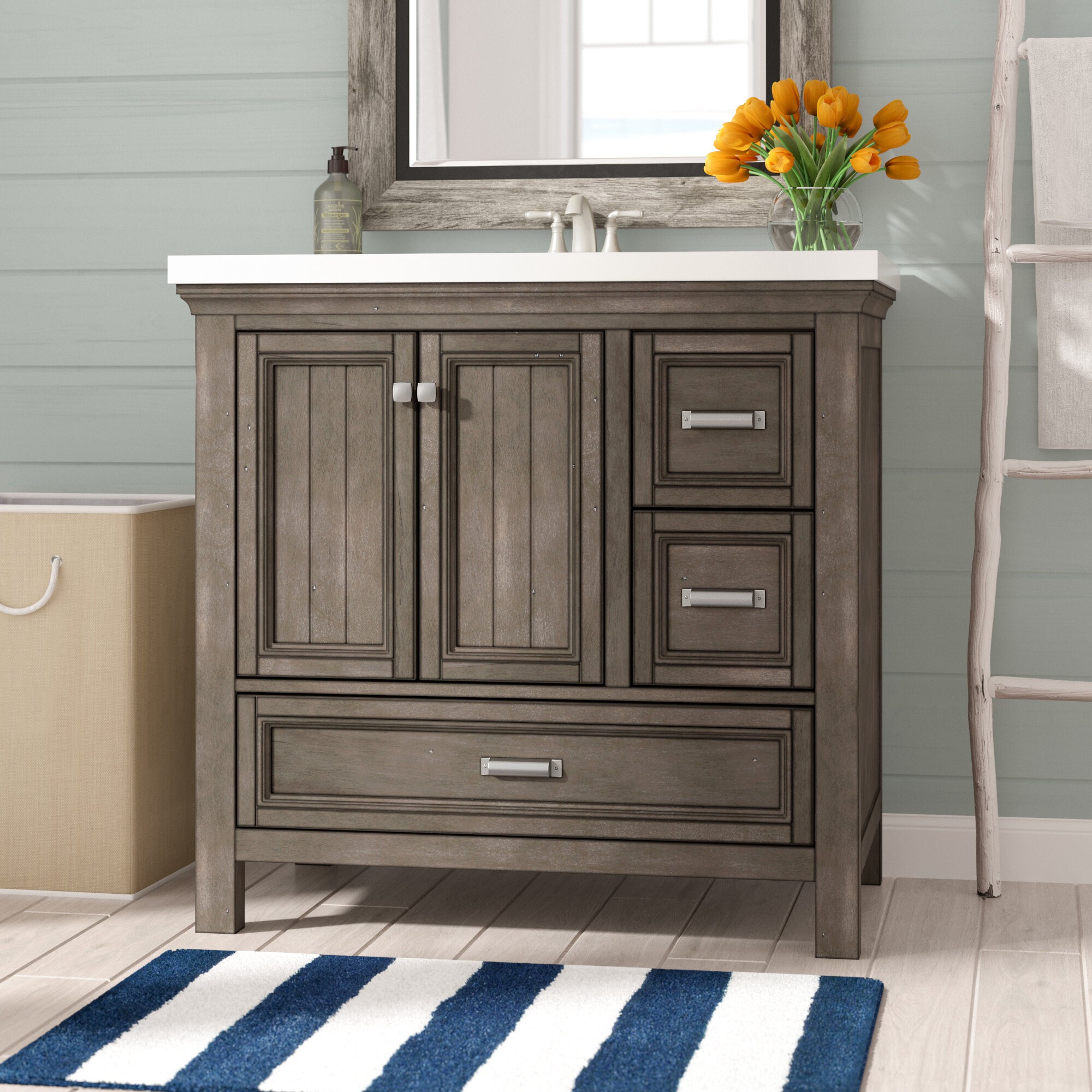 Melgar 36" Single Bathroom Vanity Base Only