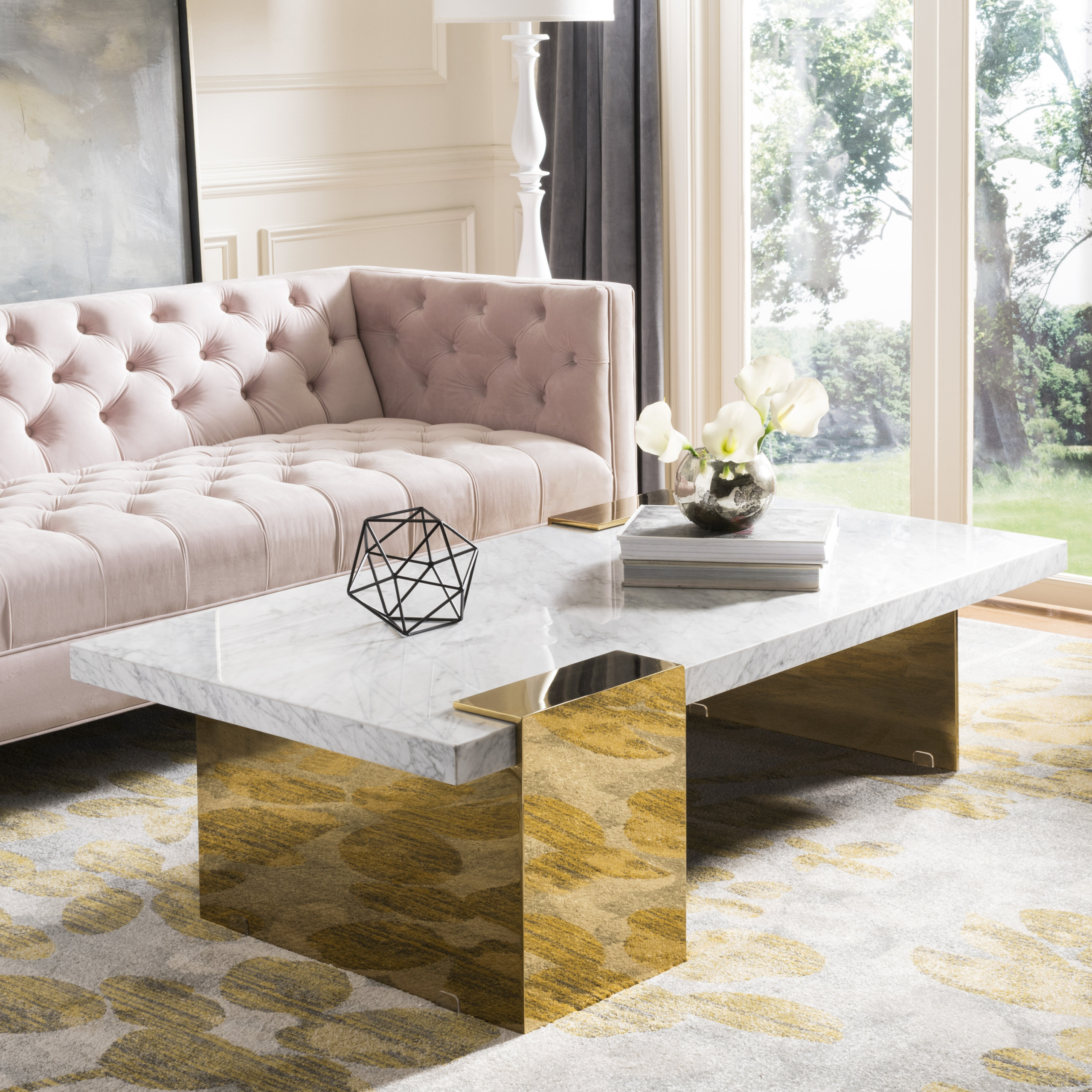 Mycha Abstract Coffee Table