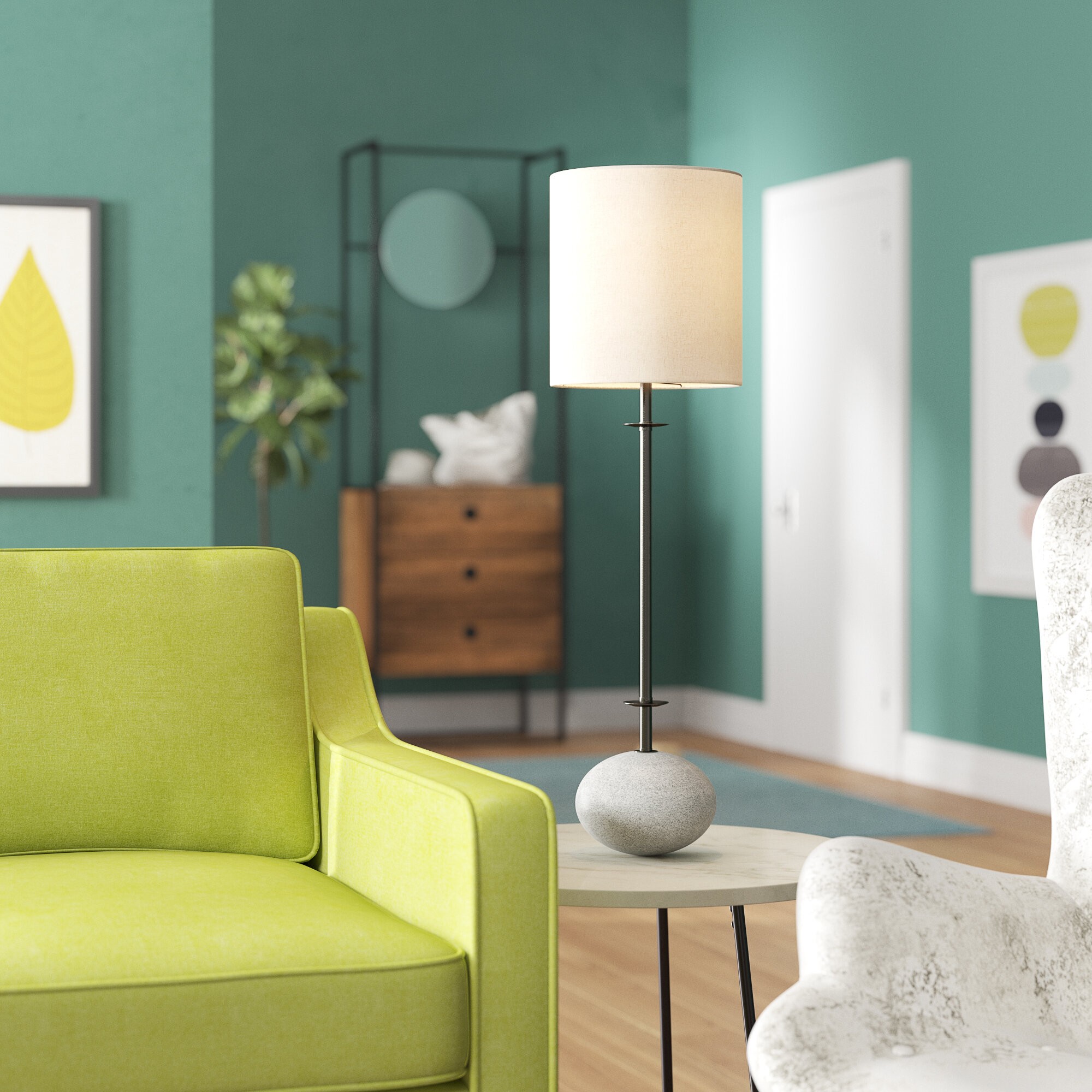 Renata Transitional 32" Buffet Lamp