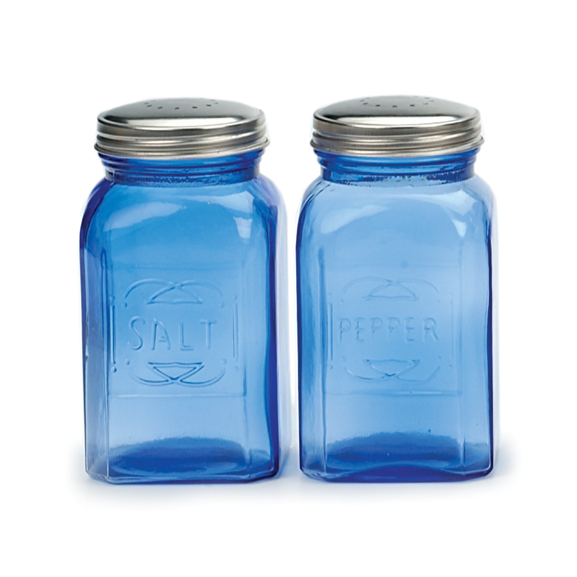 RSVP International Retro Salt and Pepper Shaker Set