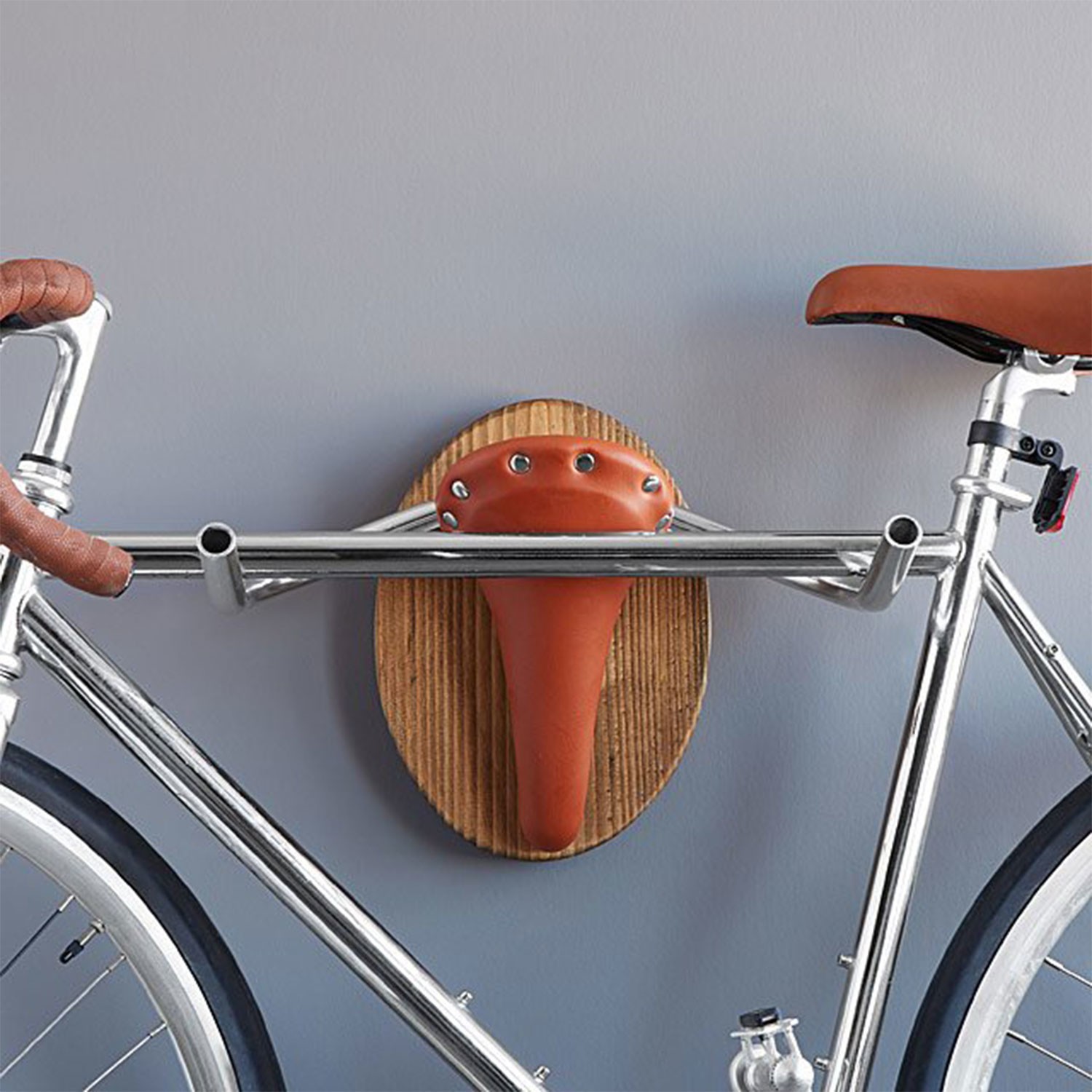 Taxidermy "the Longhorn" Wall Mounted Bike Rack