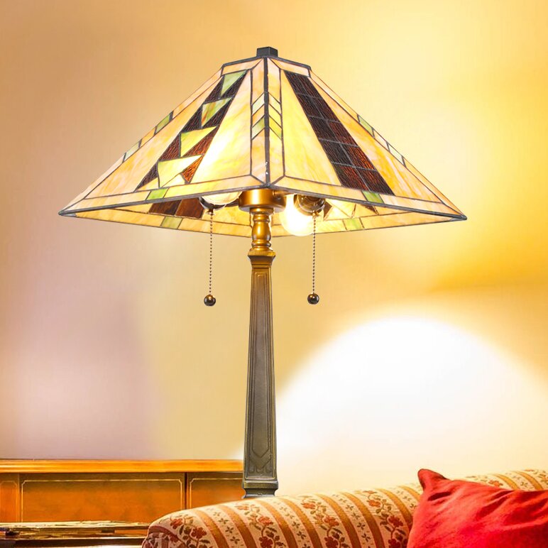 Tiffany Mission 23" Table Lamp
