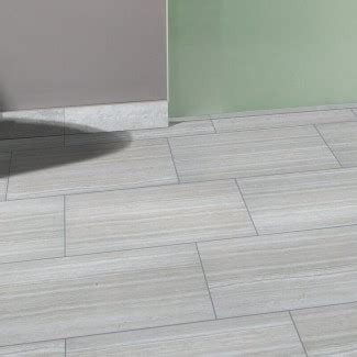 Veneto 3" x 4.7" Porcelain Bullnose Tile Trim in Smooth/Gray