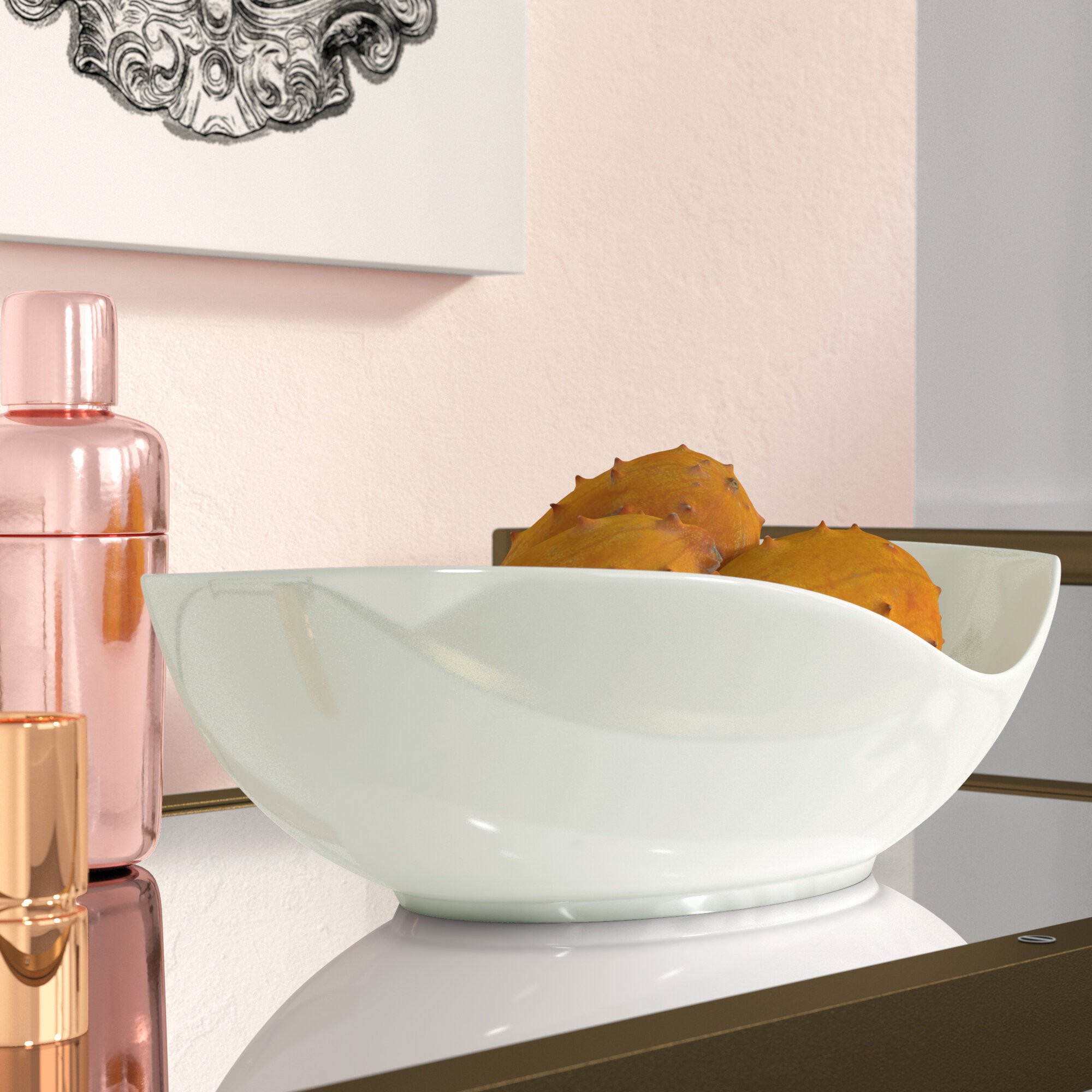 Whittier Canoe Fruit Bowl
