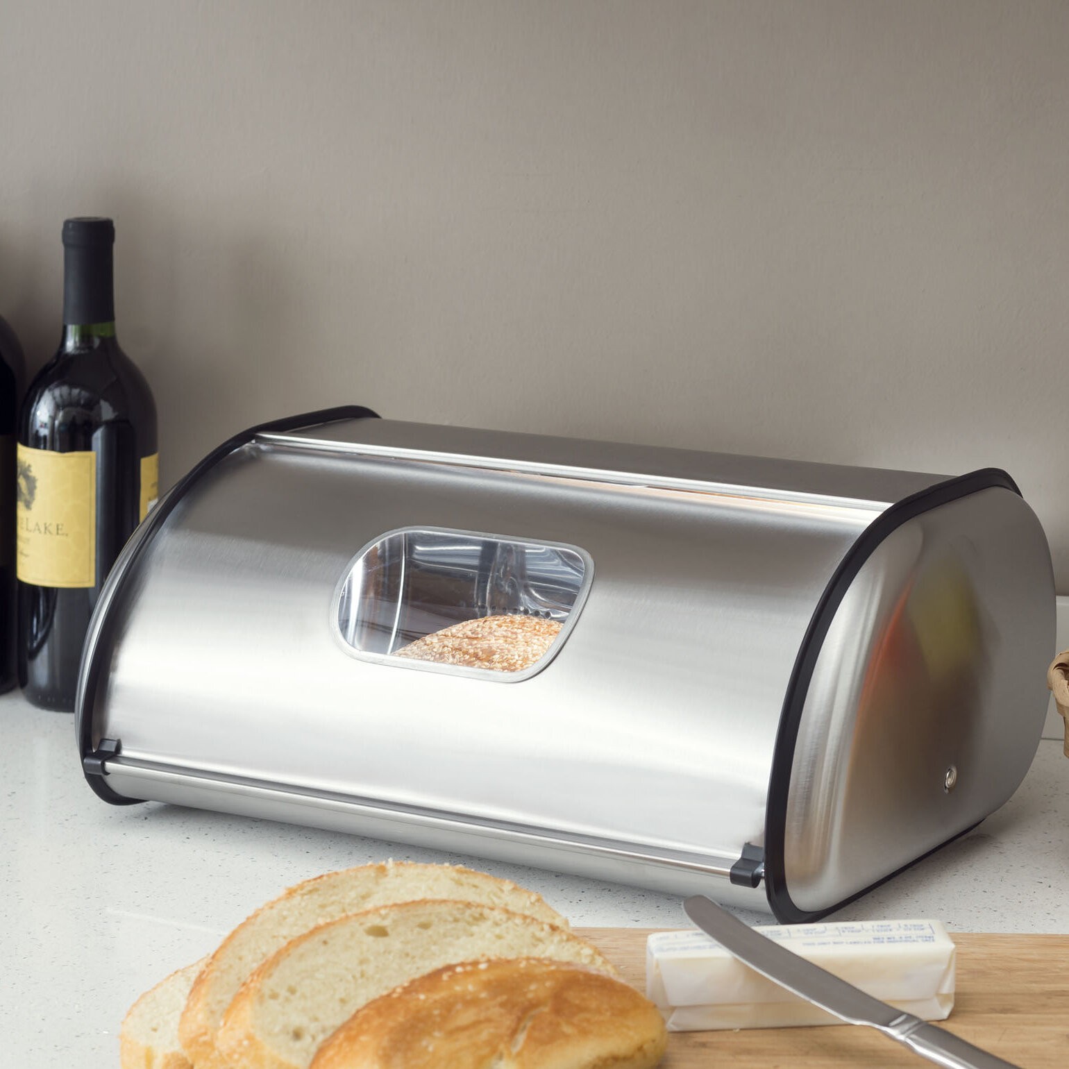 Wingler Stainless Steel Bread Box