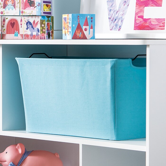 Wire Frame Fabric Storage Bin