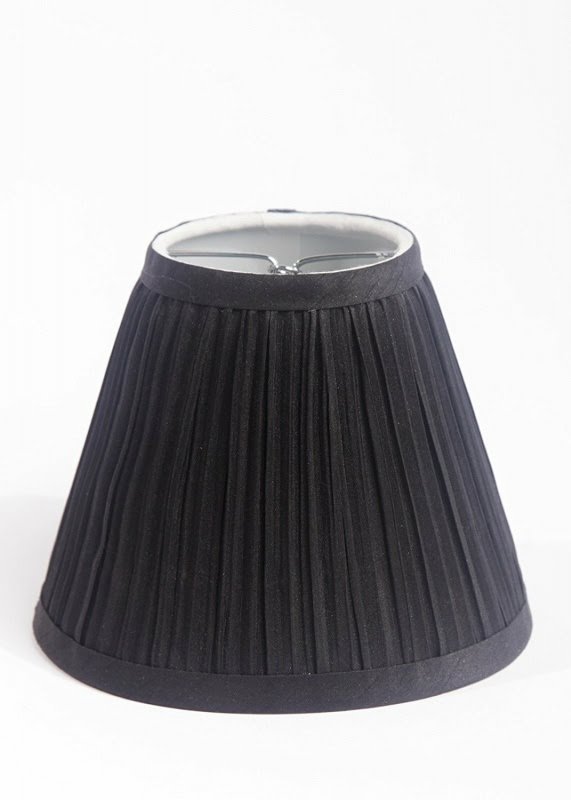 5" H Silk/Shantung Empire Lamp Shade ( Clip On )