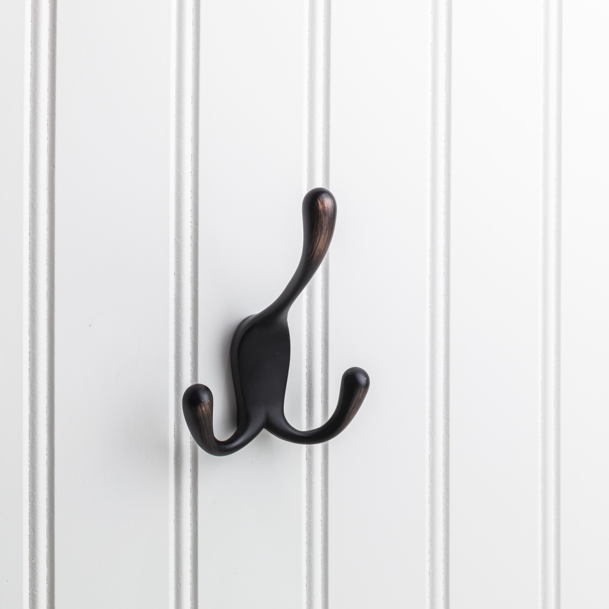 Black Stylish Metal Robe Hook
