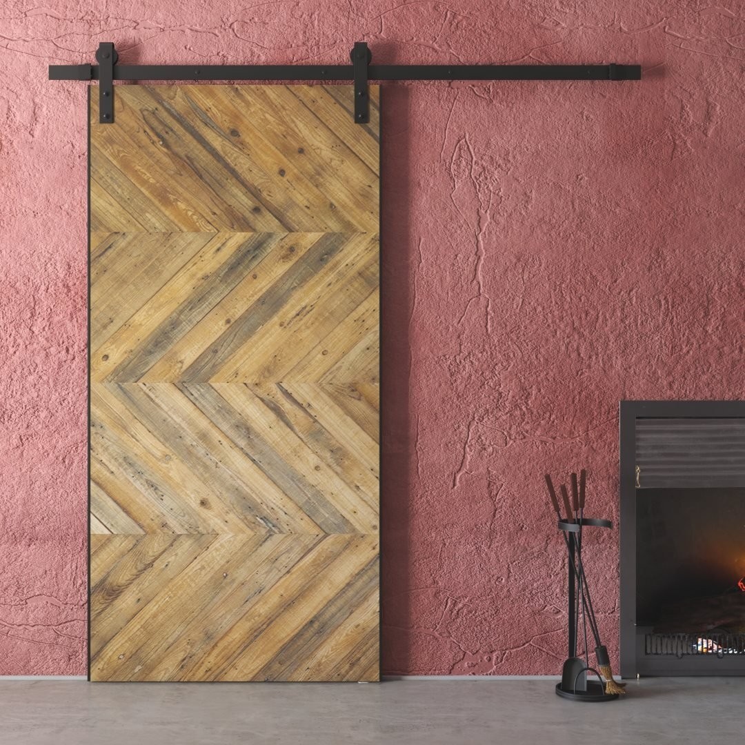 Chevron Barn Door