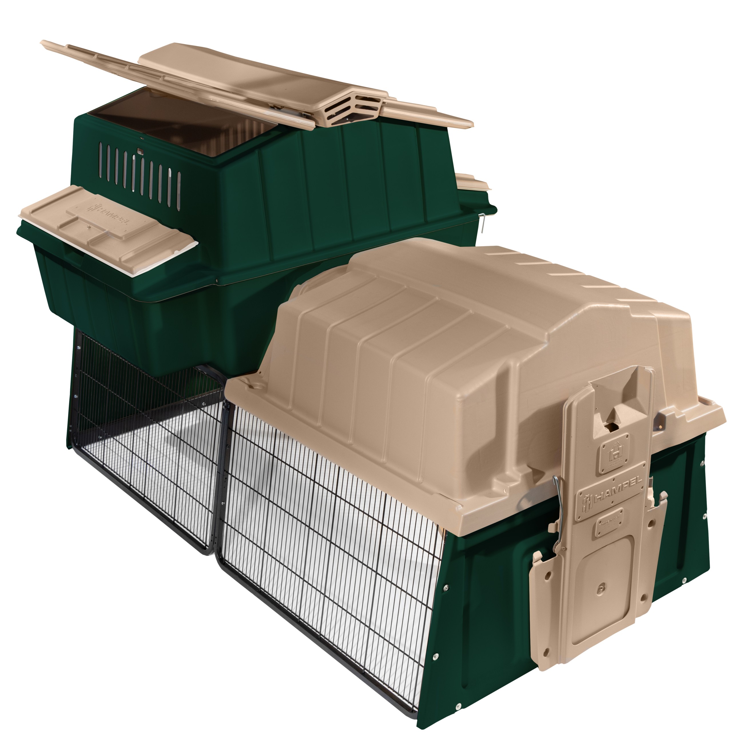 Chicken Coop with Chicken Run For Up To 7 Chickens