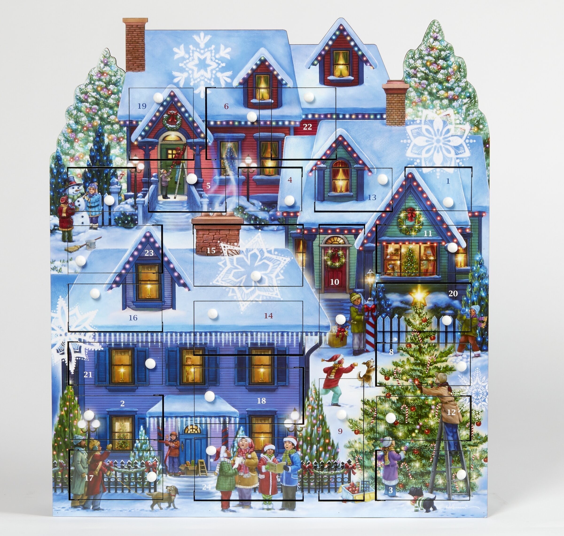 Christmas Houses Advent Calendar