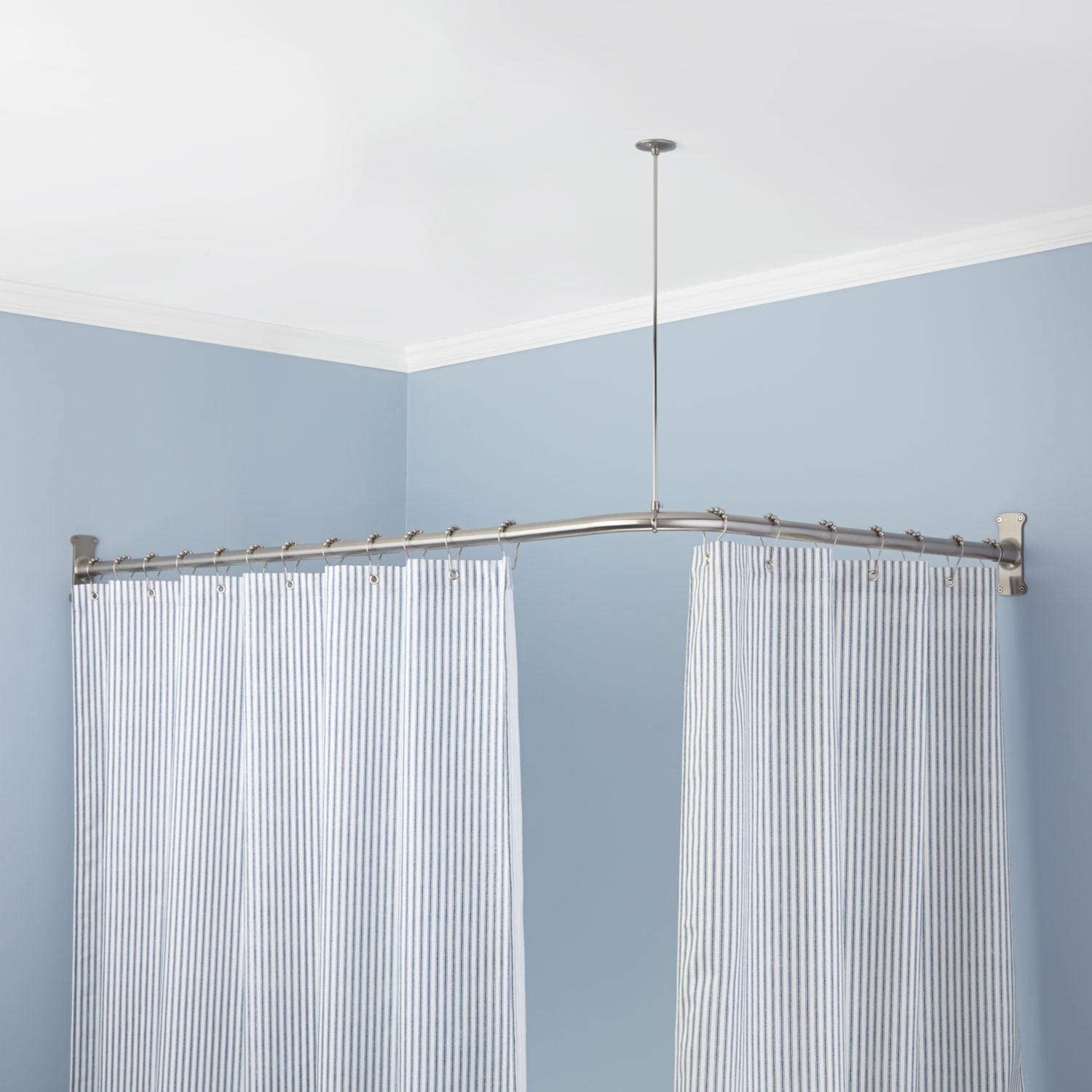 Corner Shower Curtain Rod