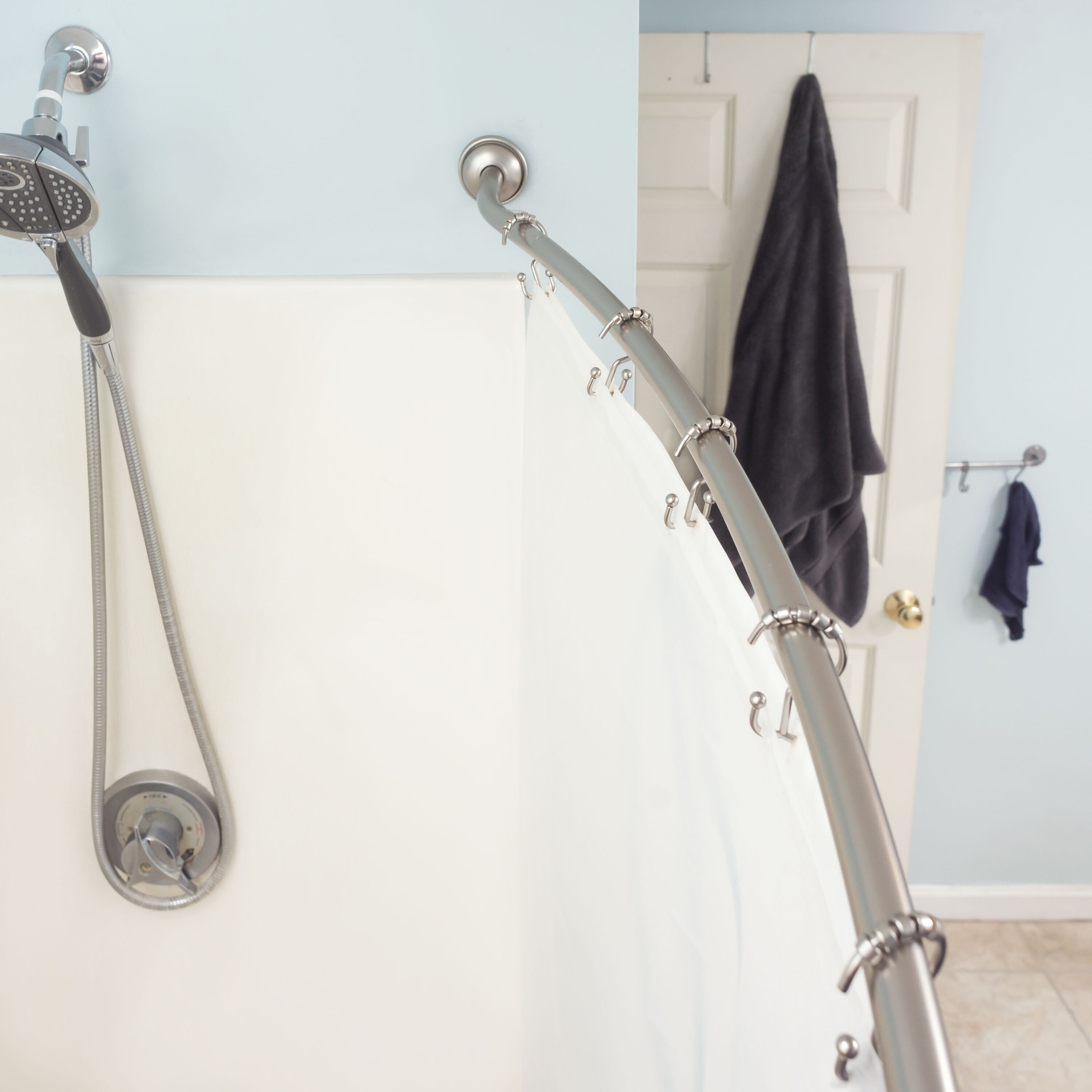 Curved Shower Curtain Rod