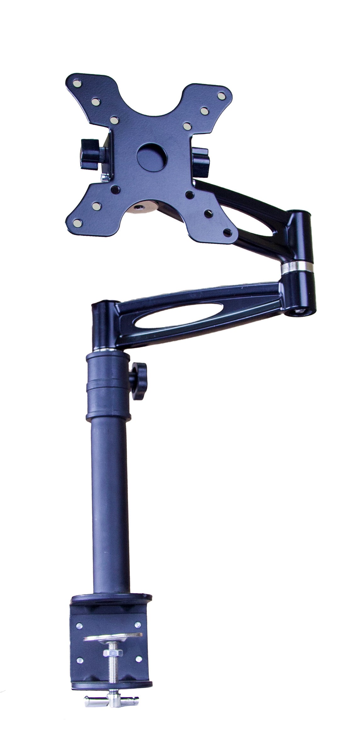 Cypert 3 Way Adjustable Tilting/Swivel/Articulating Arm Desk Mount for 13" - 30" LCD/LED