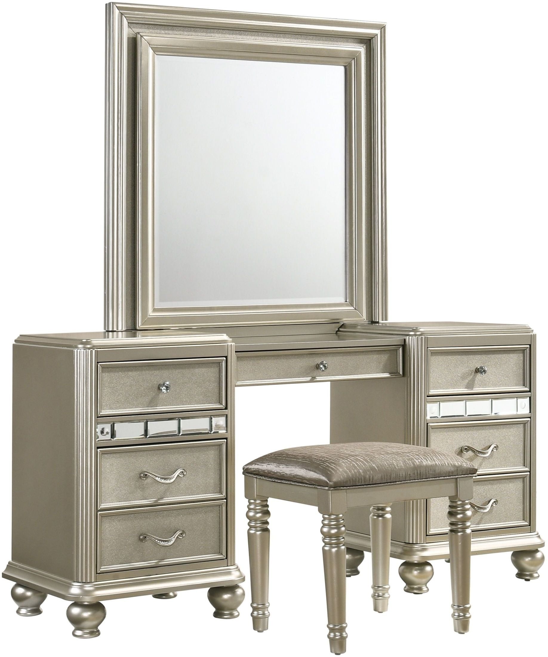 Drage Vanity Set with Stool