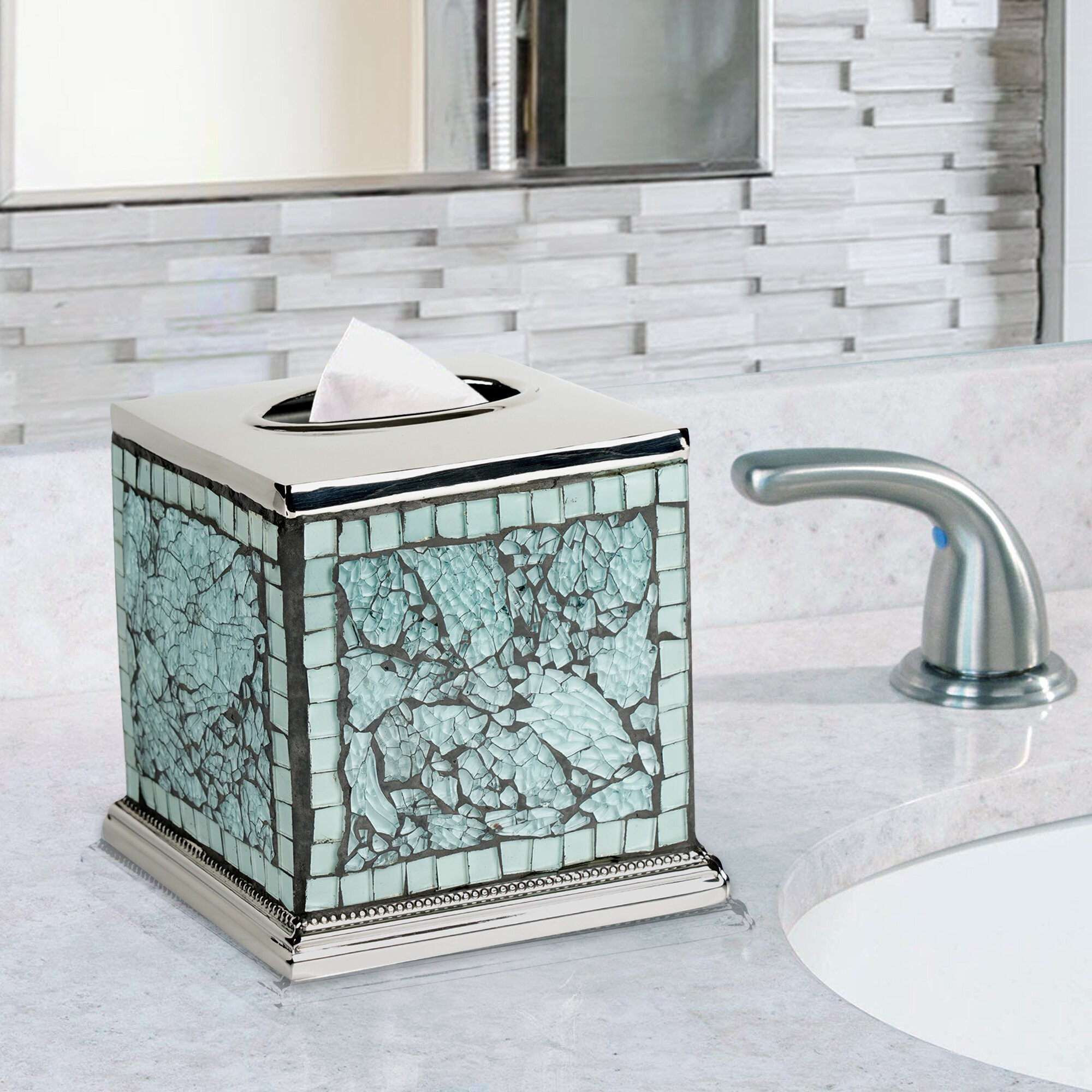 Elegant Bathroom Tissue Box 